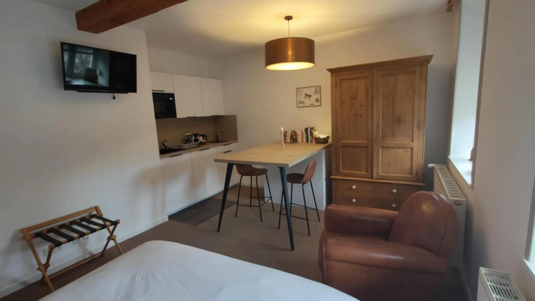 Bed in Lodge Hotel Les Rousses