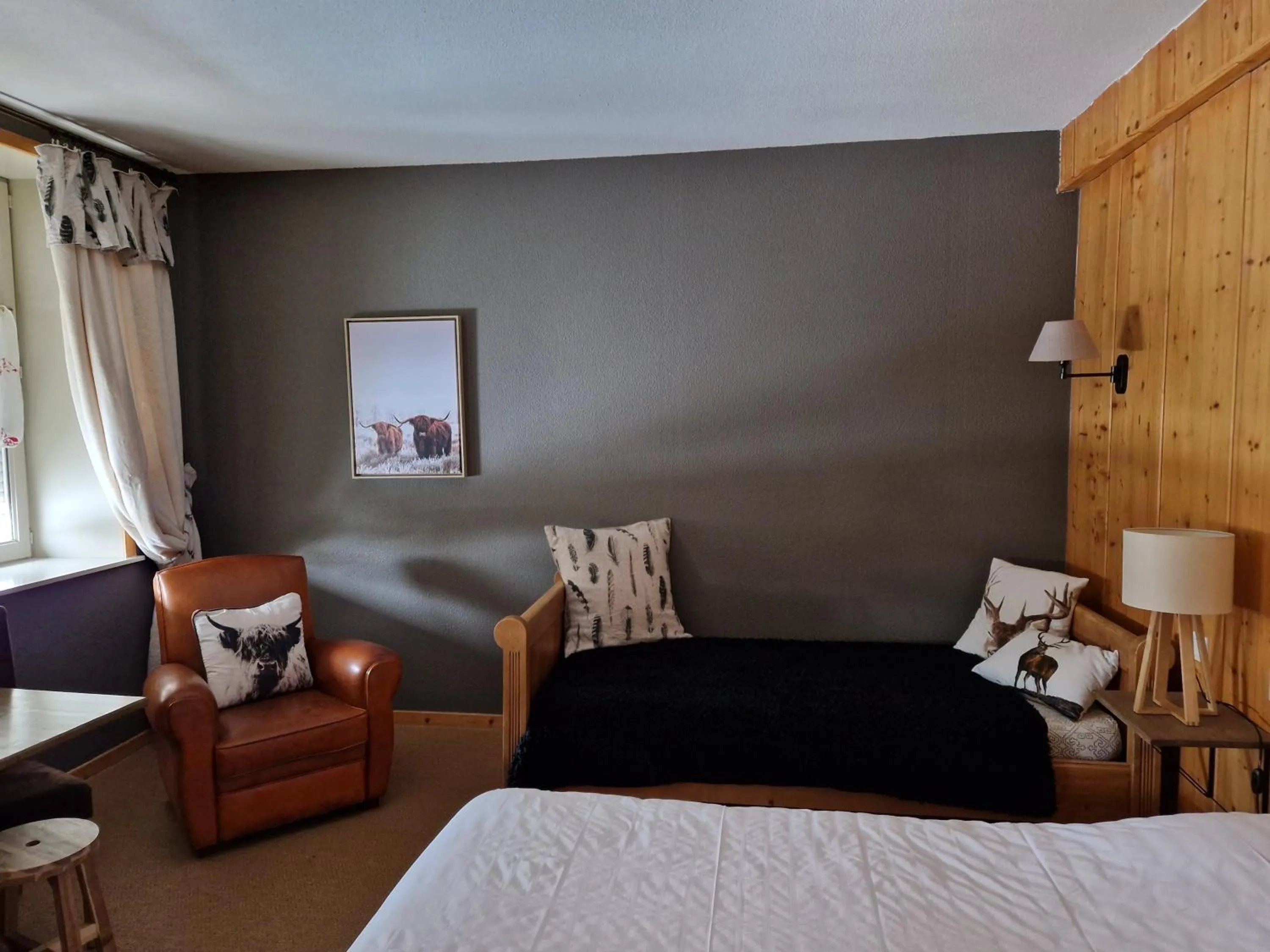 Bed in Lodge Hotel Les Rousses