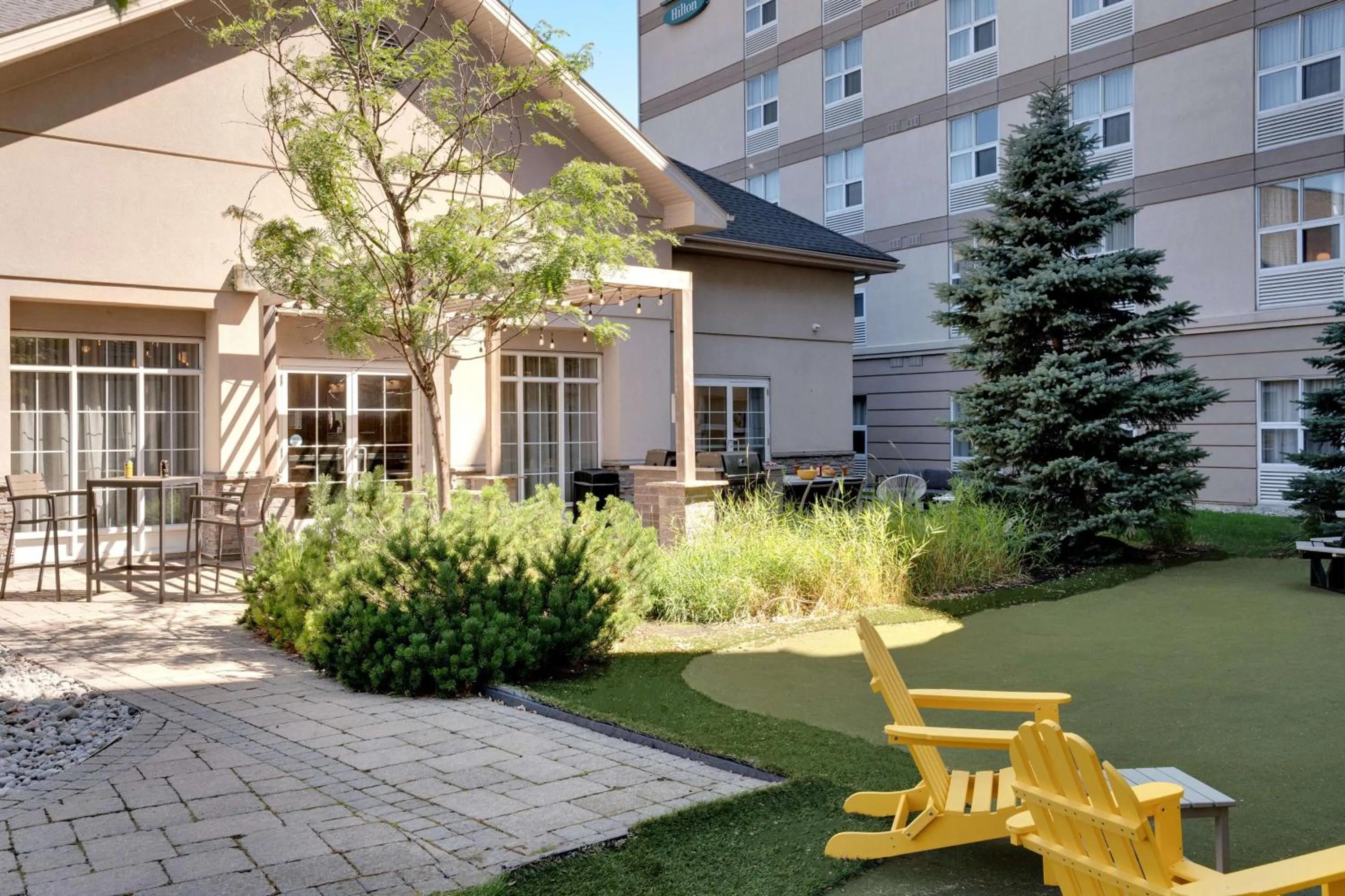 Patio in Homewood Suites by Hilton Toronto-Markham
