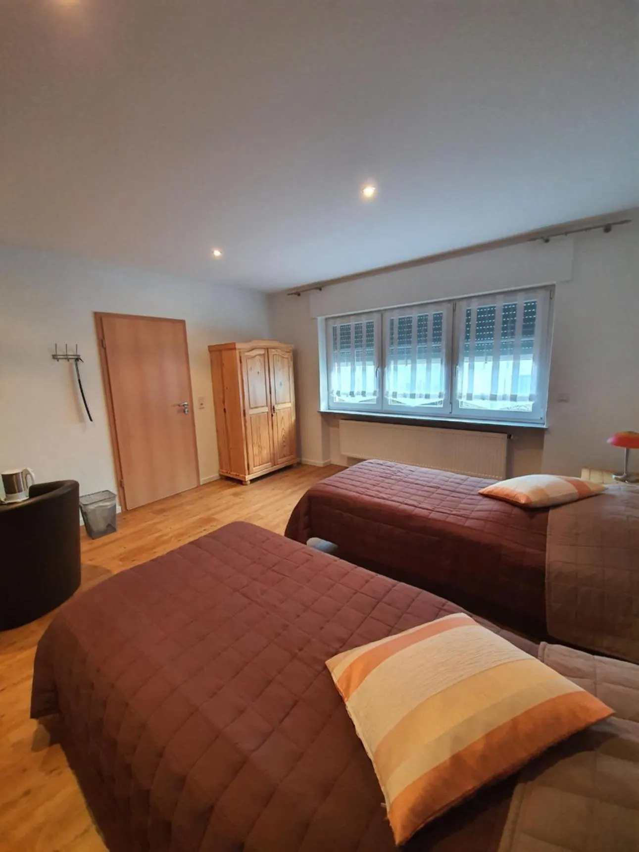 Bed in Landhaus Warndtwald Dependance