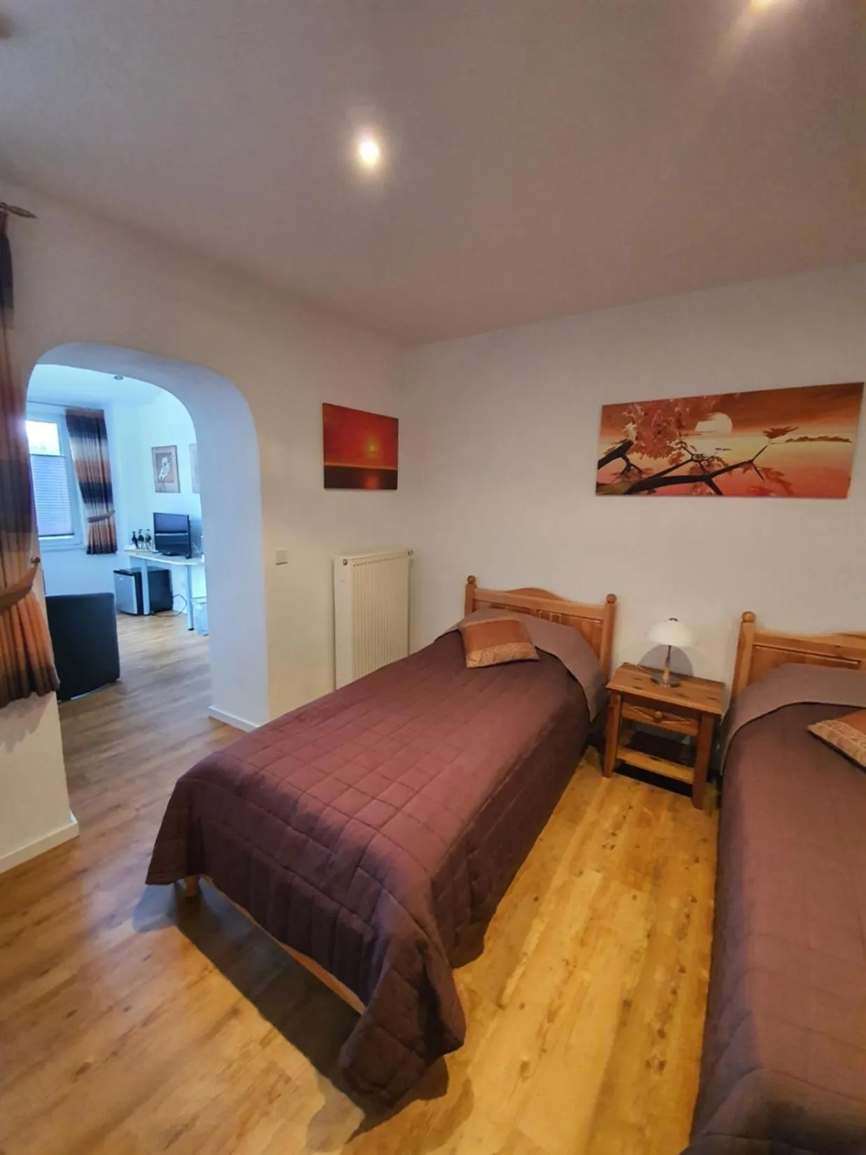 Photo of the whole room, Bed in Landhaus Warndtwald Dependance