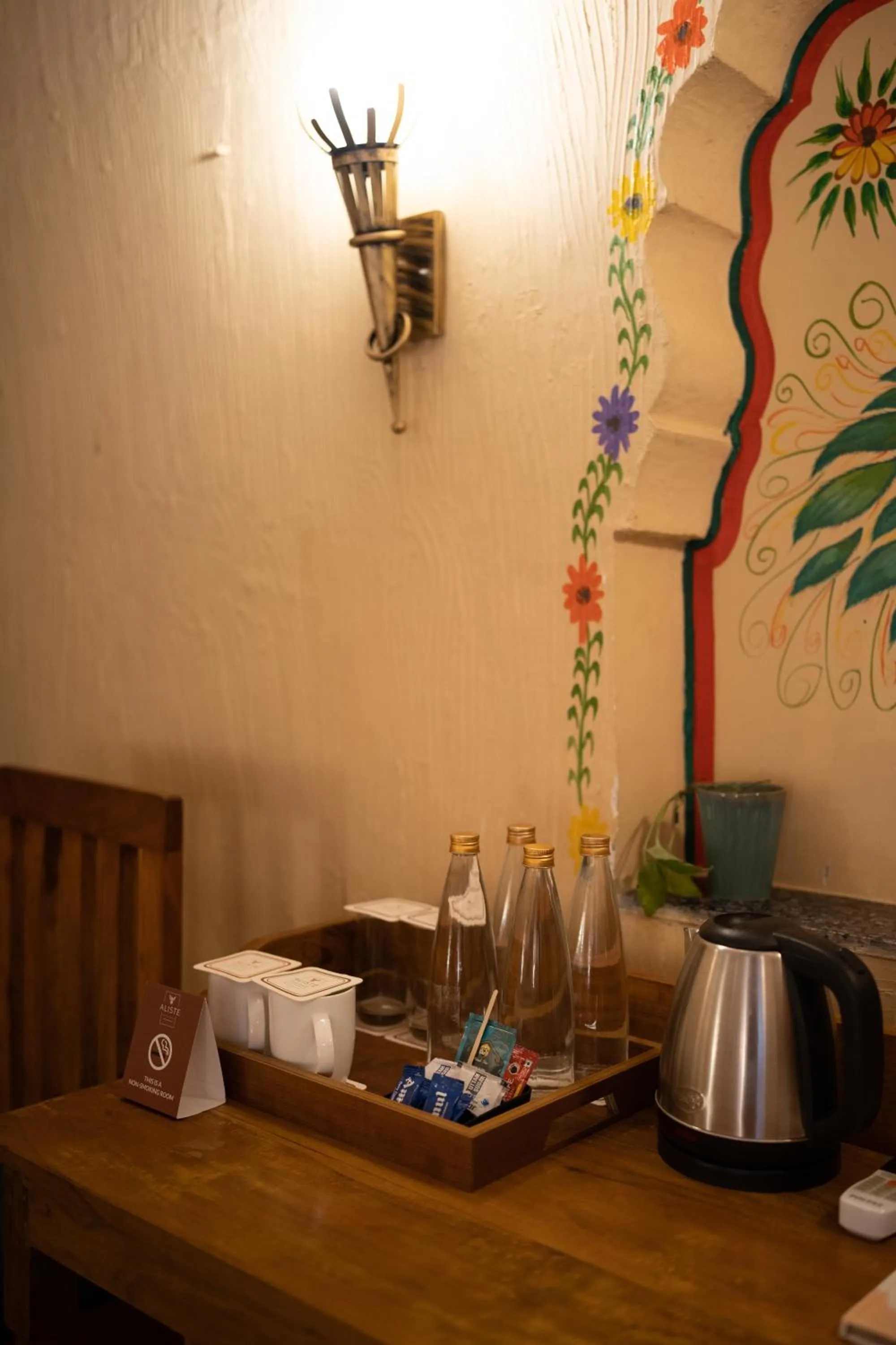 Coffee/tea facilities in Paridhi Niwas, Ranthambore- near Tiger Safari Zones 1-5