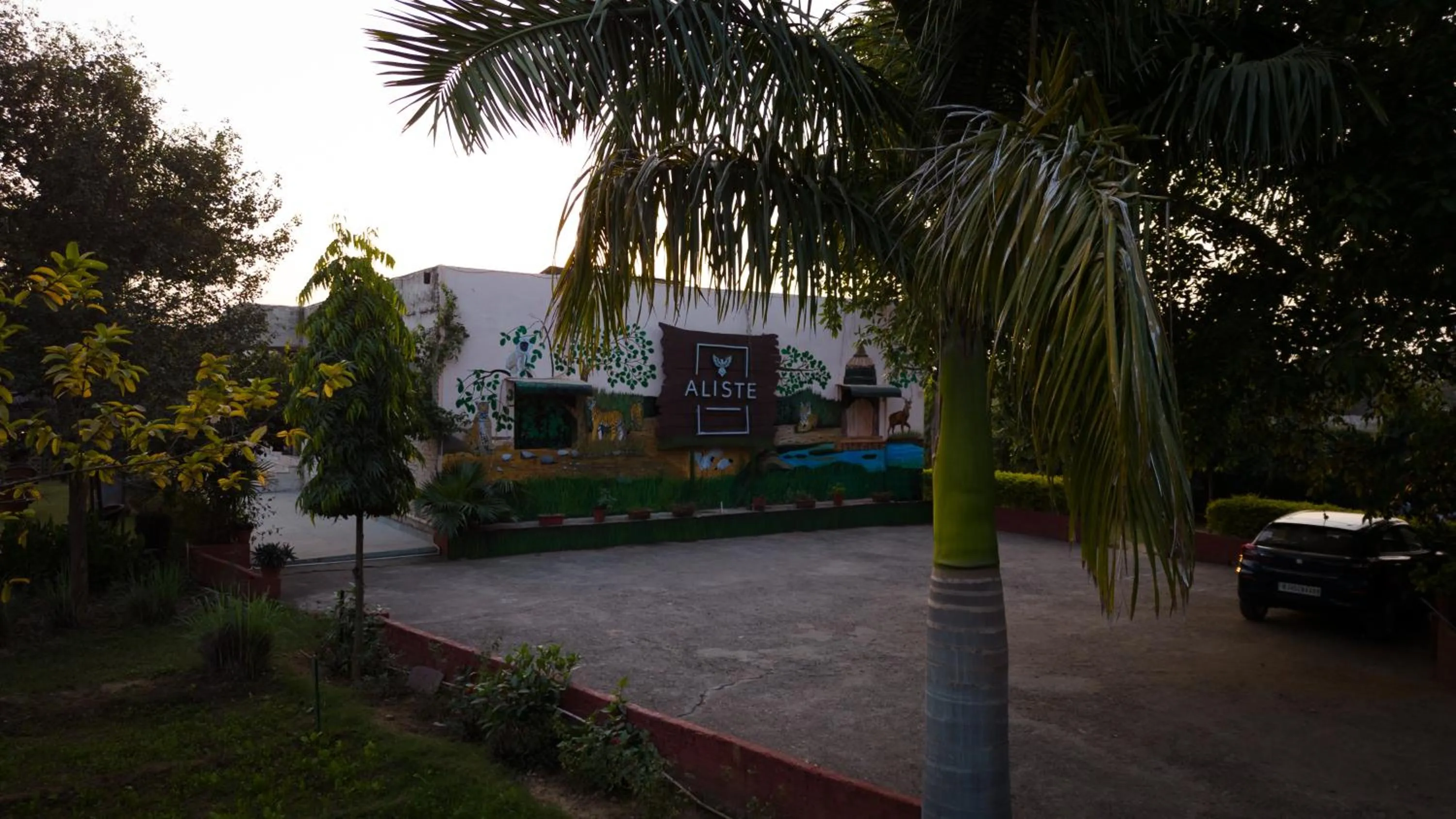 Facade/entrance in Paridhi Niwas, Ranthambore- near Tiger Safari Zones 1-5