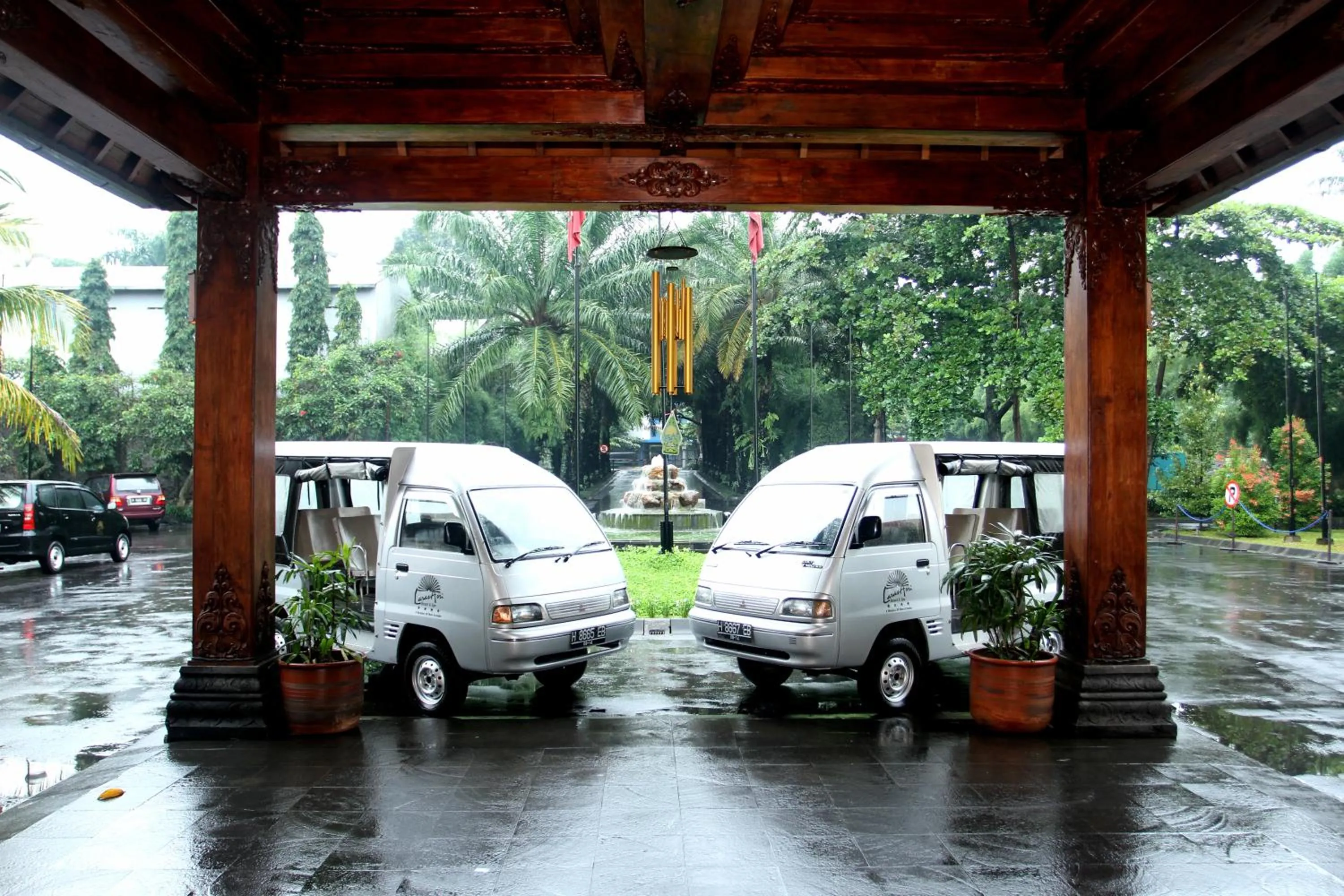 Lobby or reception in Laras Asri Resort & Spa