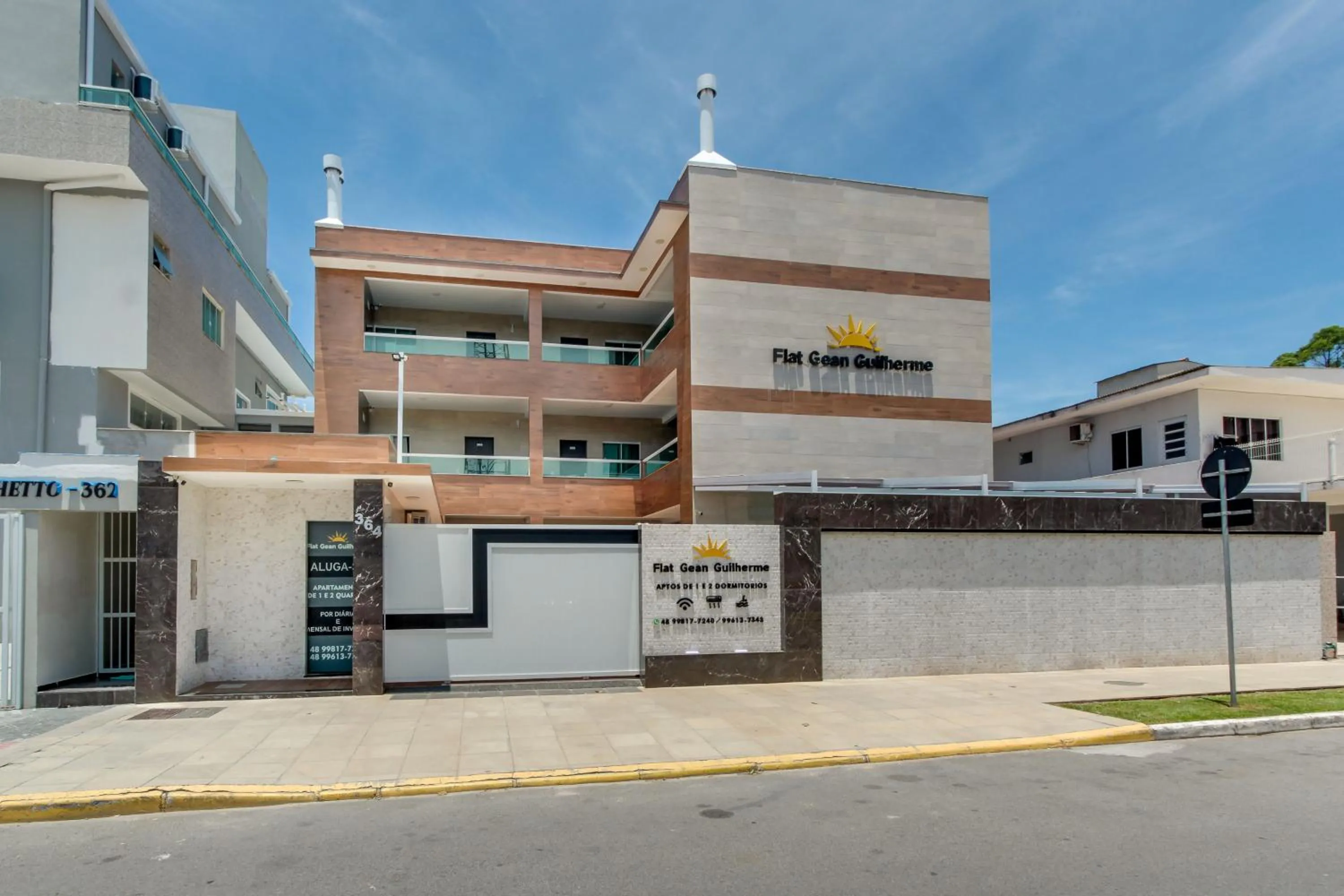 Facade/entrance in Flat Gean Guilherme - Canasvieiras
