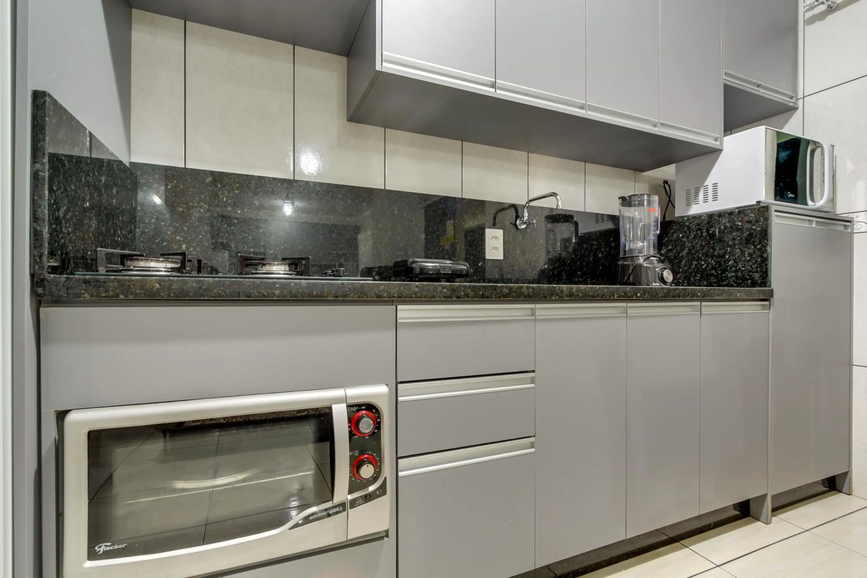 Kitchen or kitchenette in Flat Gean Guilherme - Canasvieiras