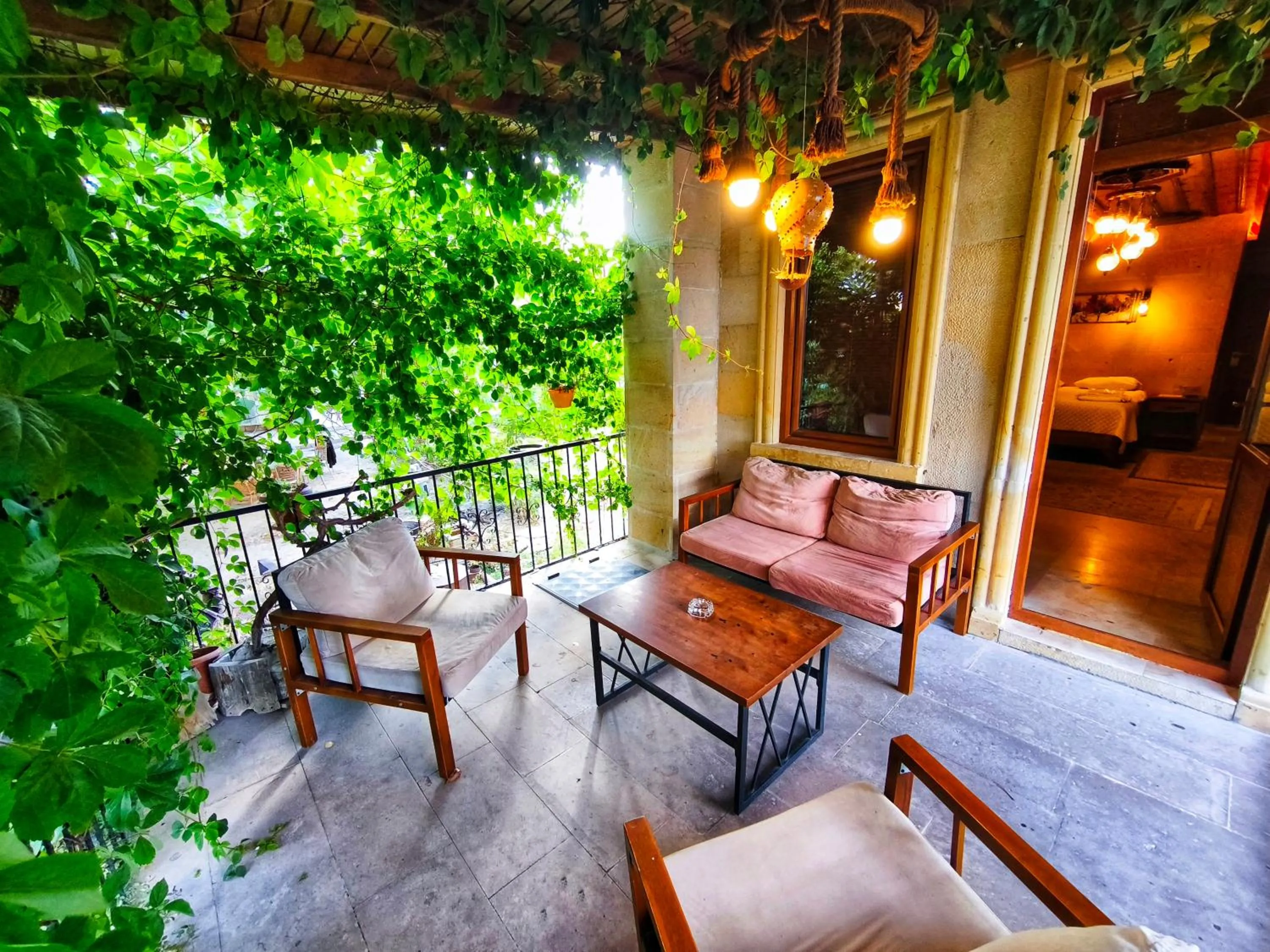 Patio in Cappadocia Elite Stone House