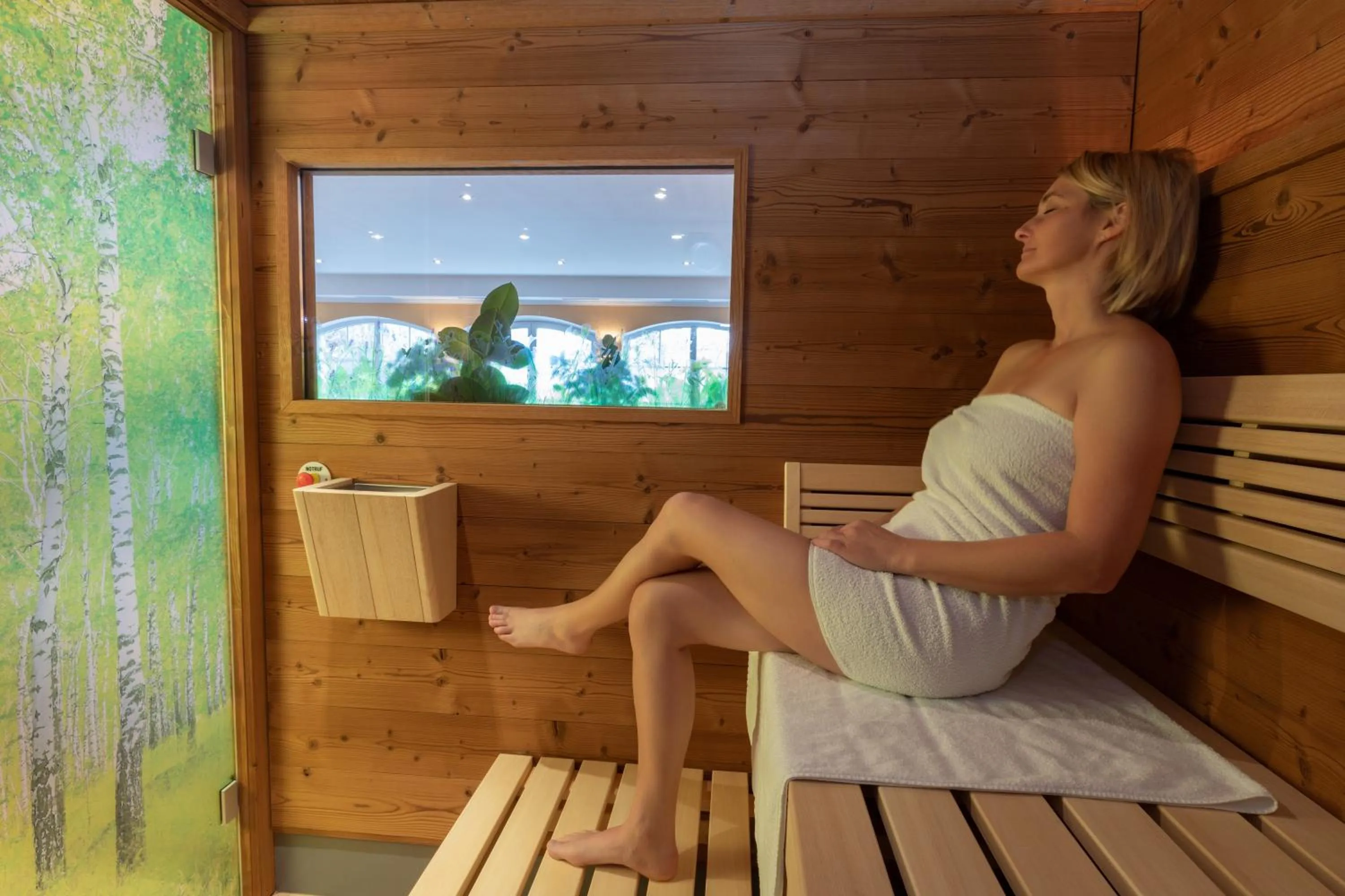 Sauna in Reiters Wohlfühlhotel