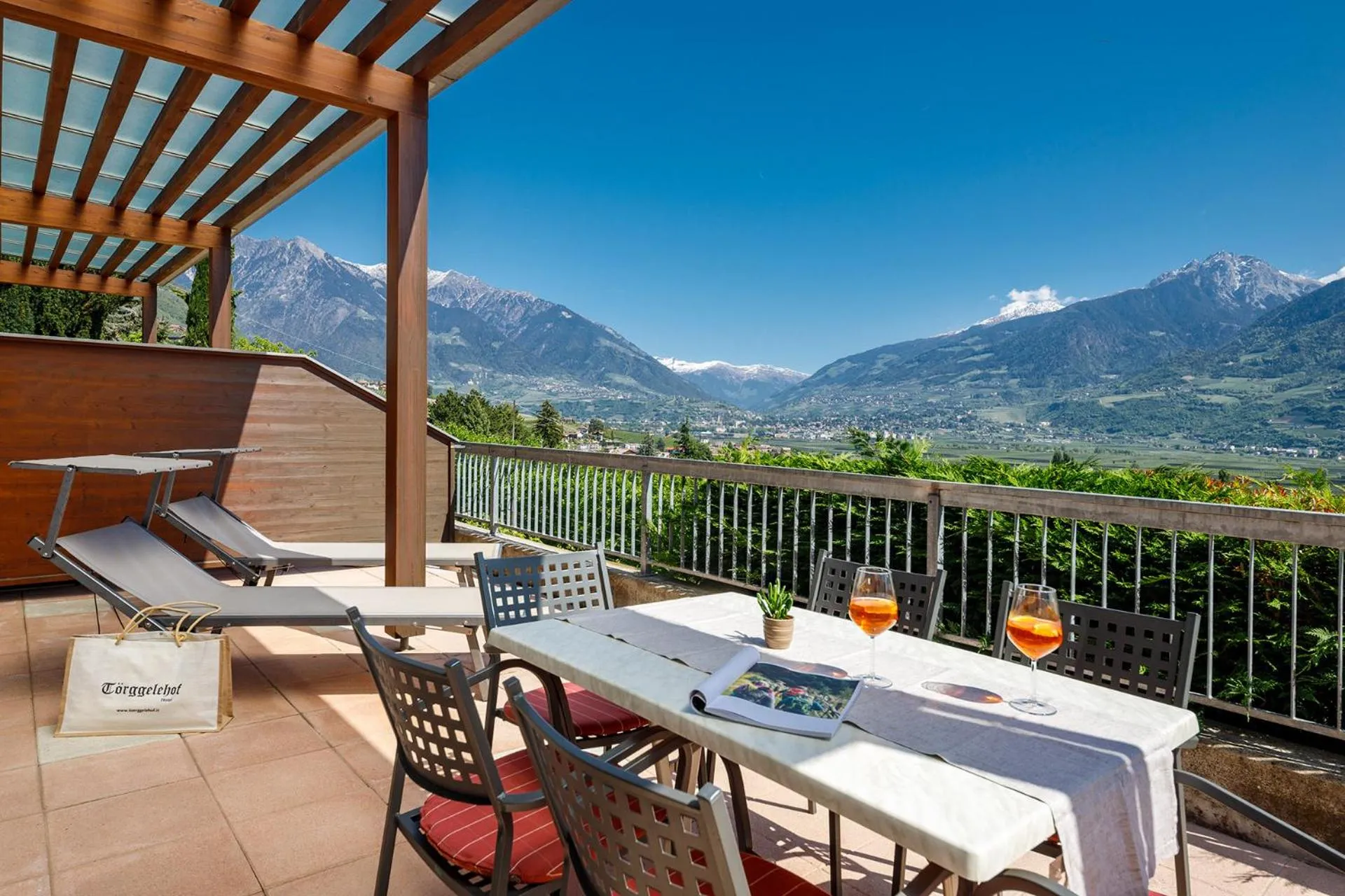 Balcony/Terrace in Hotel Törggelehof