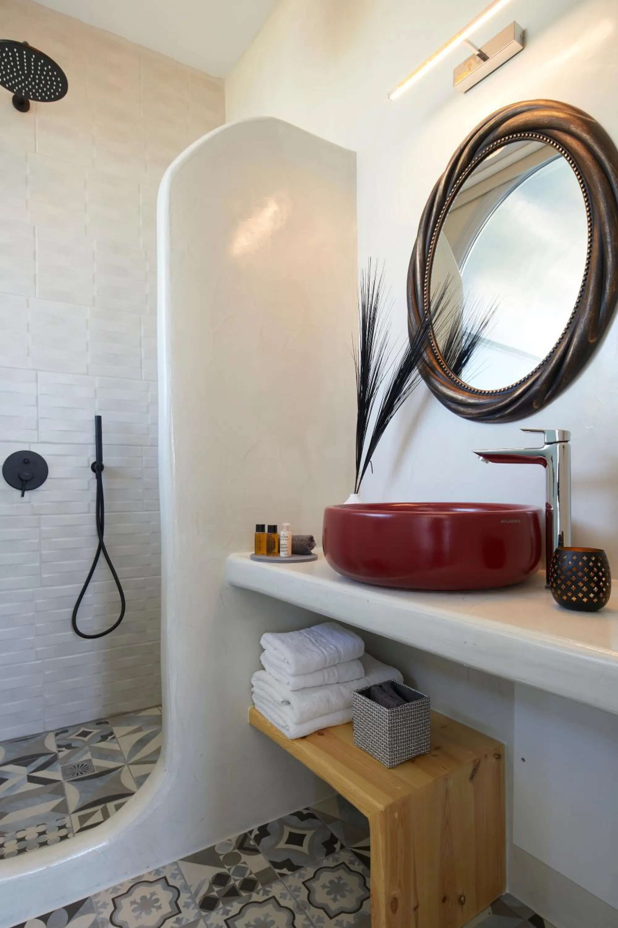 Bathroom in Blue Sea Hotel