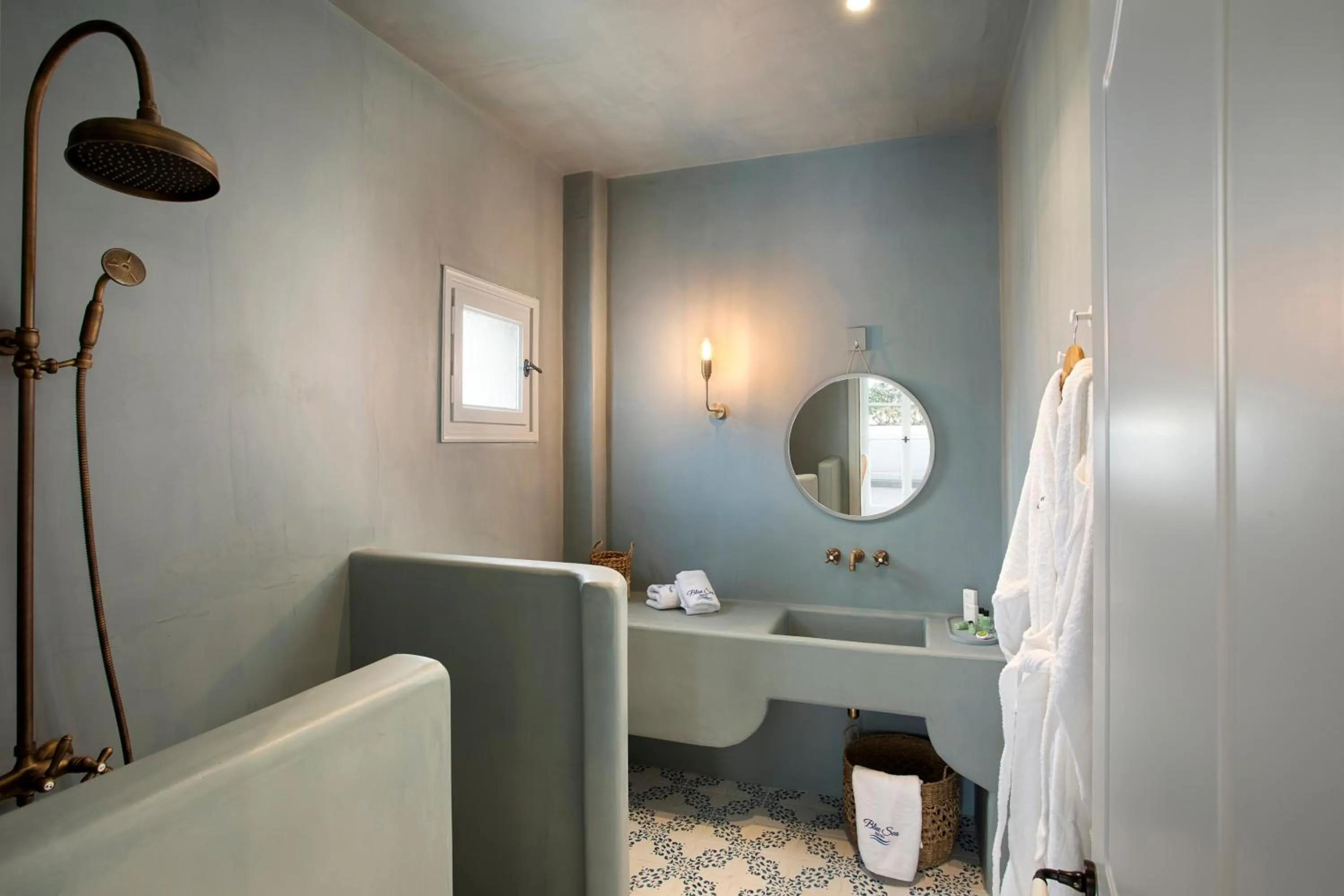 Bathroom in Blue Sea Hotel