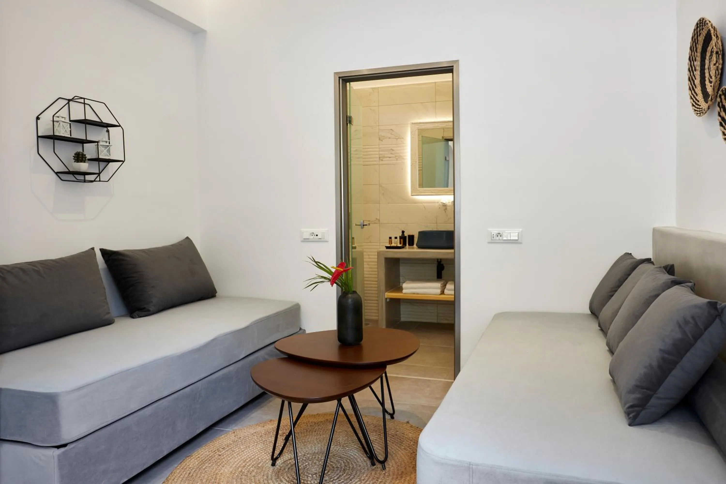 Living room in Blue Sea Hotel