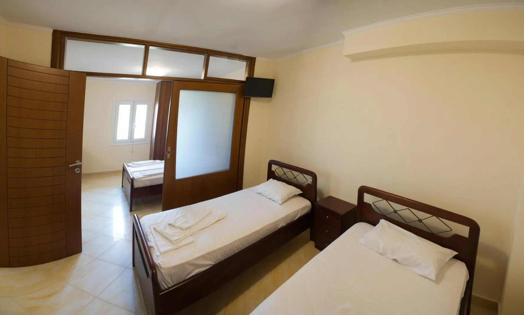 Bed in Calypso Luxury Studios