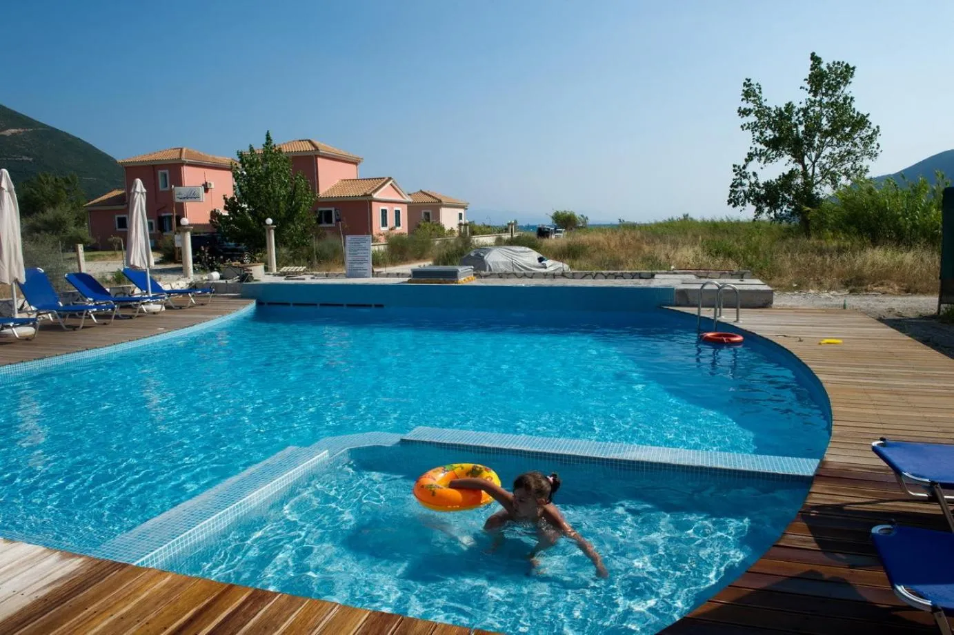 Swimming pool in Calypso Luxury Studios