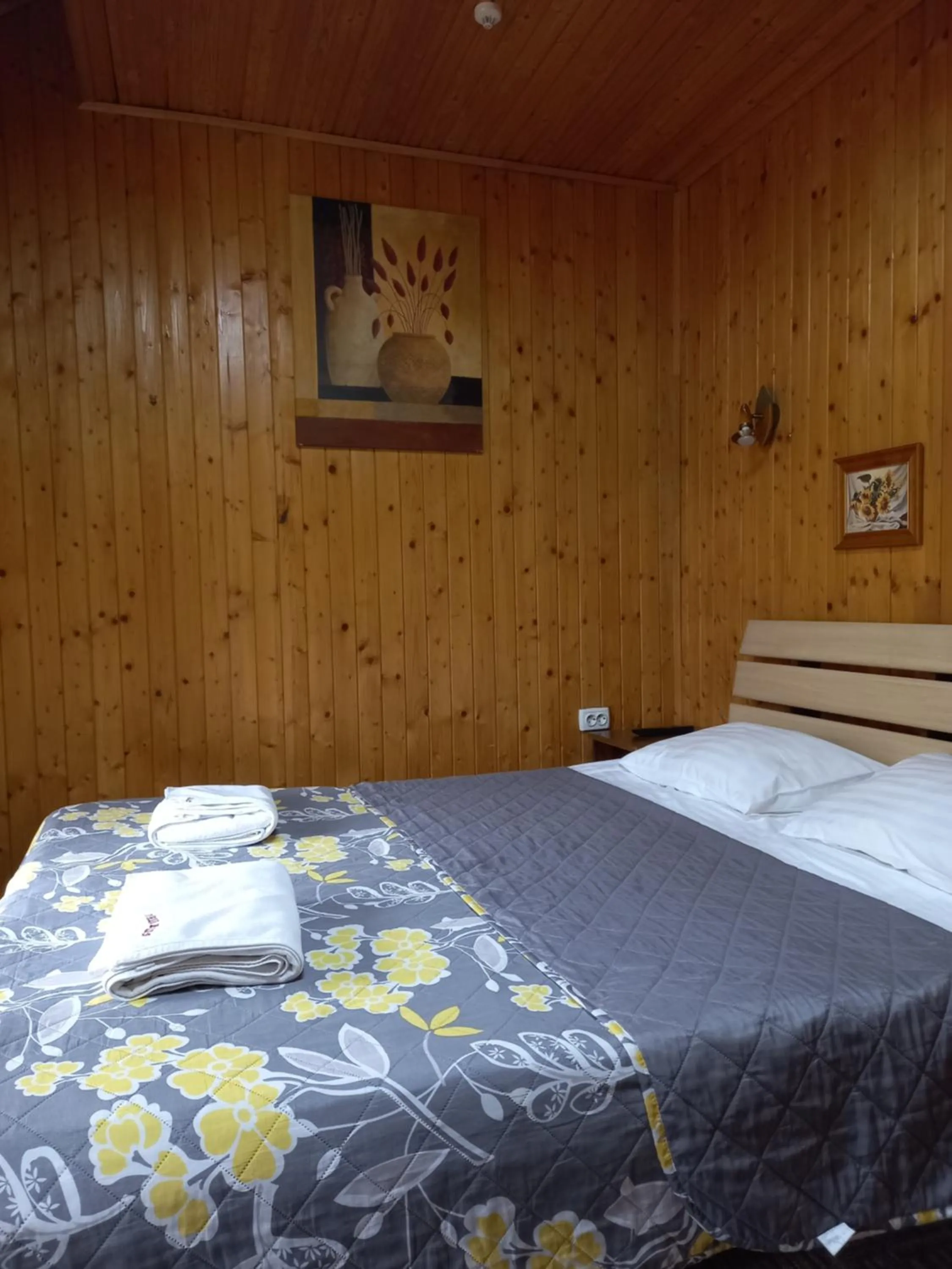 Twin Room in Urochyshe Vyshnya