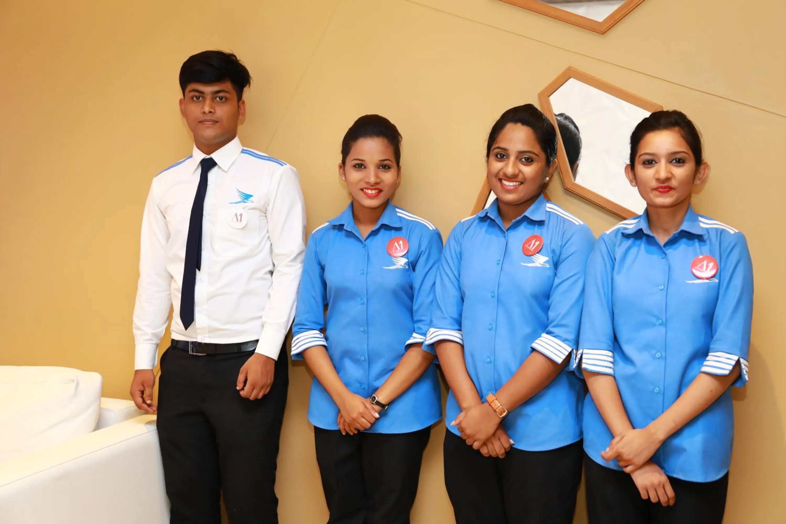 Staff in Aura One Hotel