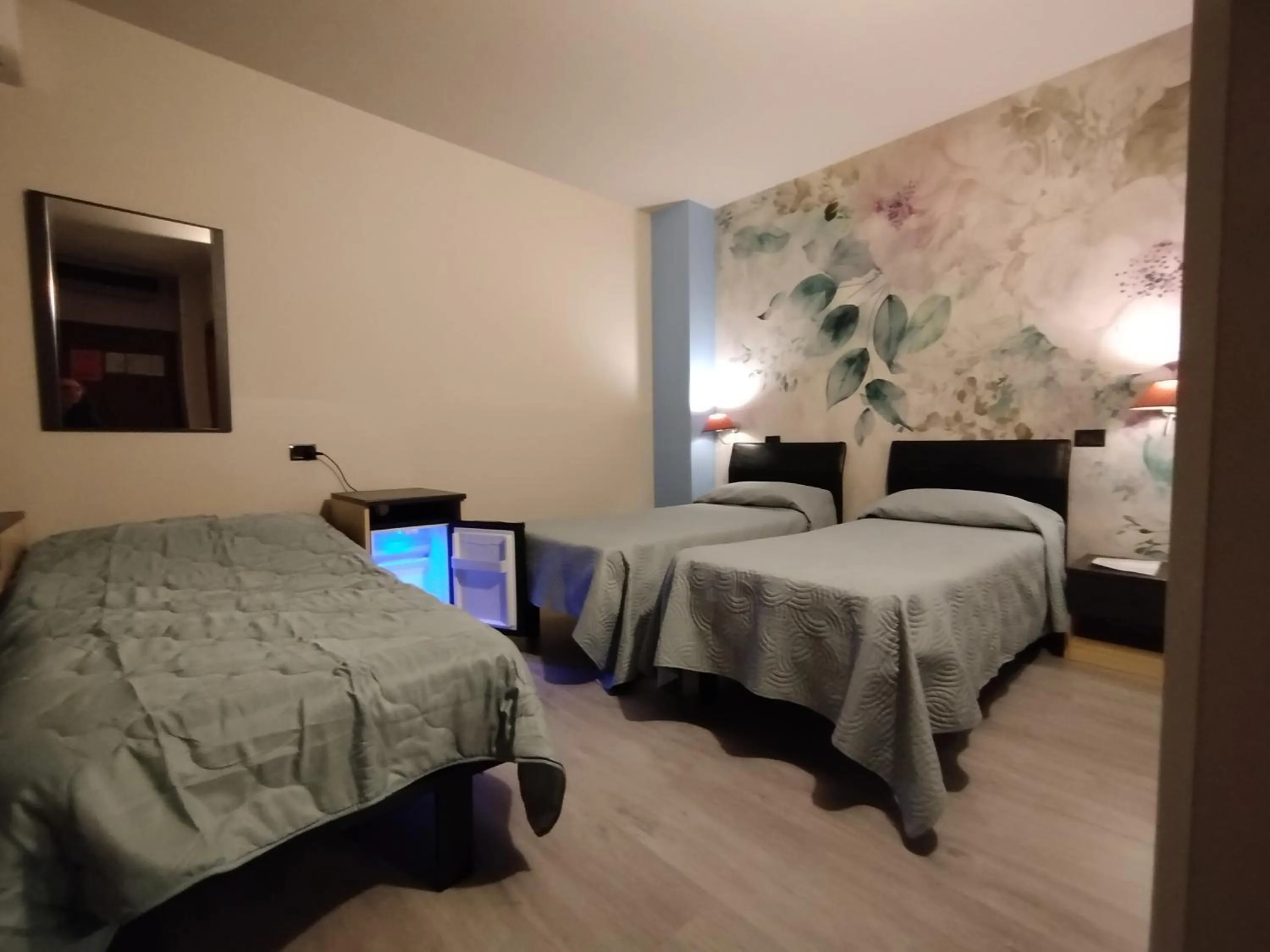 Bed in Hotel Milano San Giovanni Lupatoto