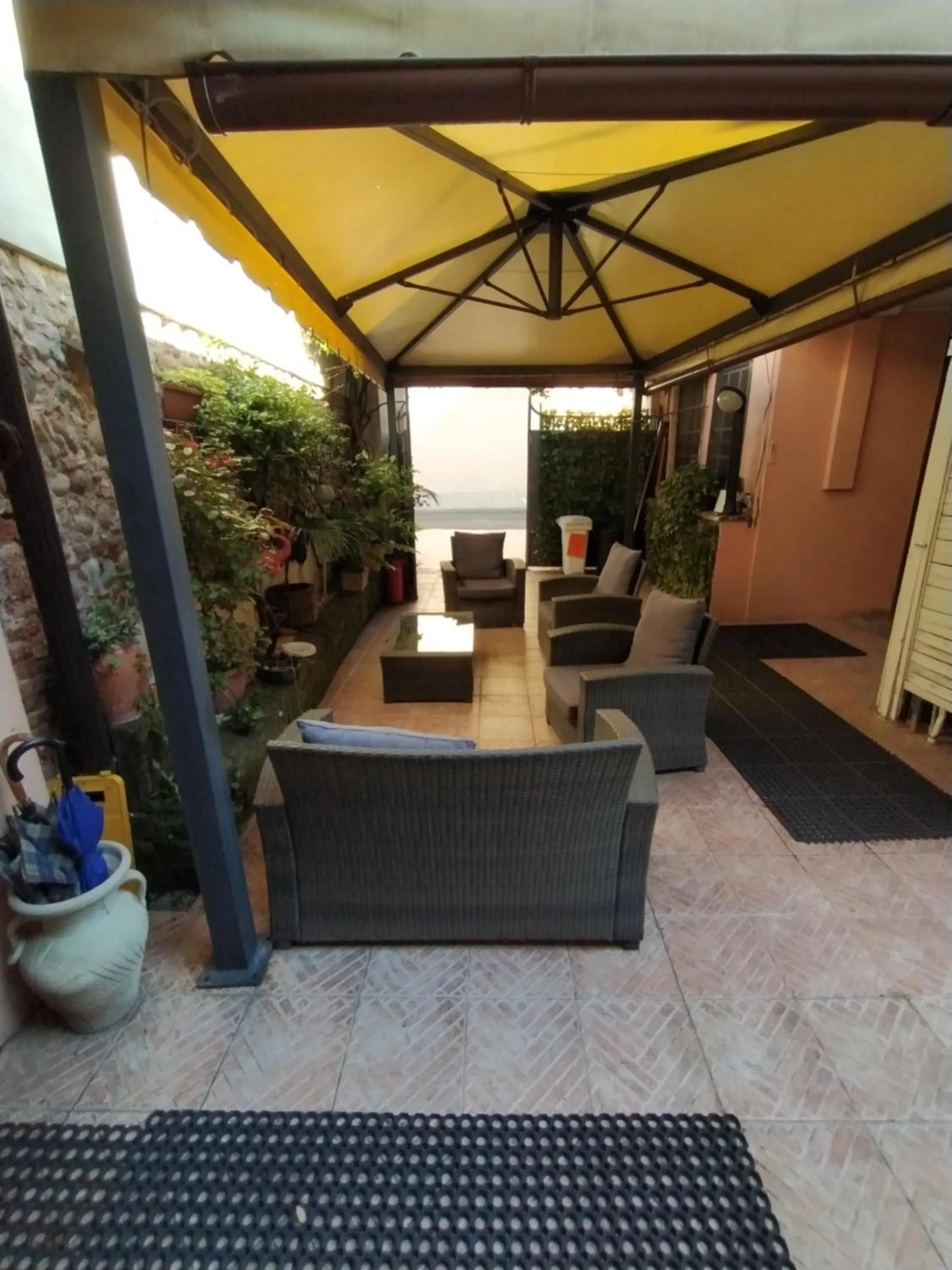 Patio in Hotel Milano San Giovanni Lupatoto