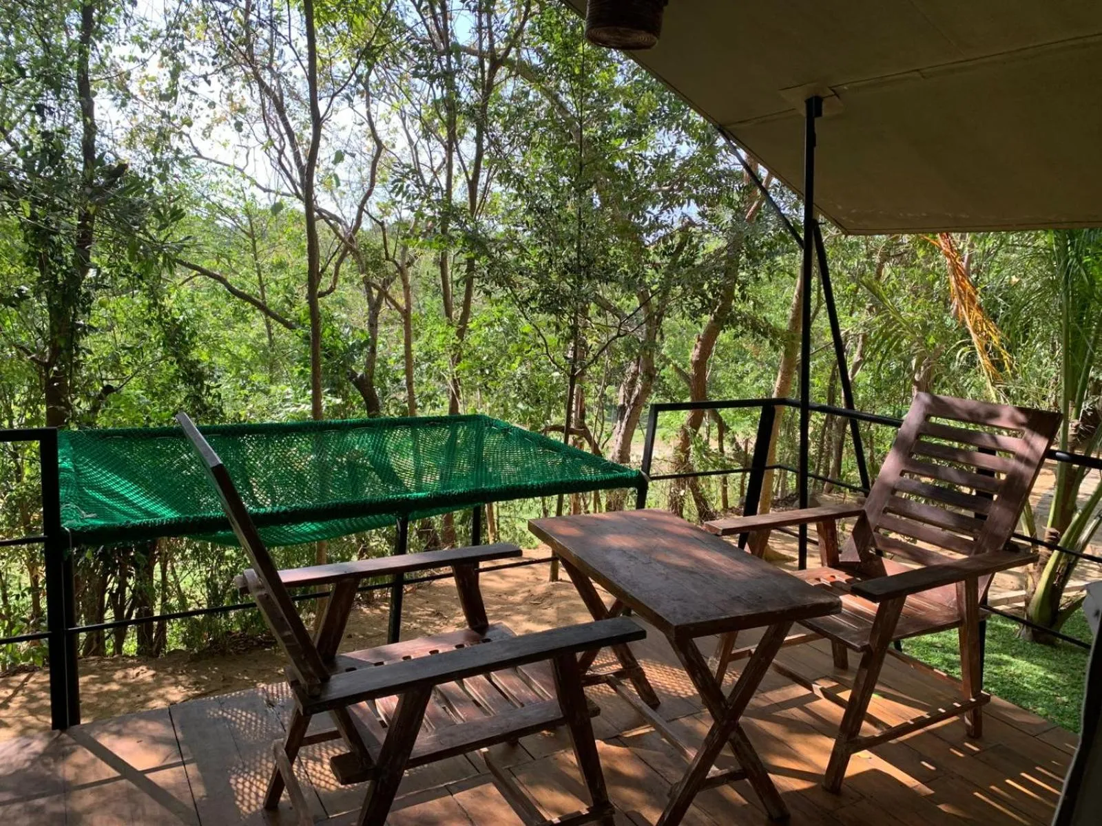 Balcony/Terrace in Ele Camp Udawalawe