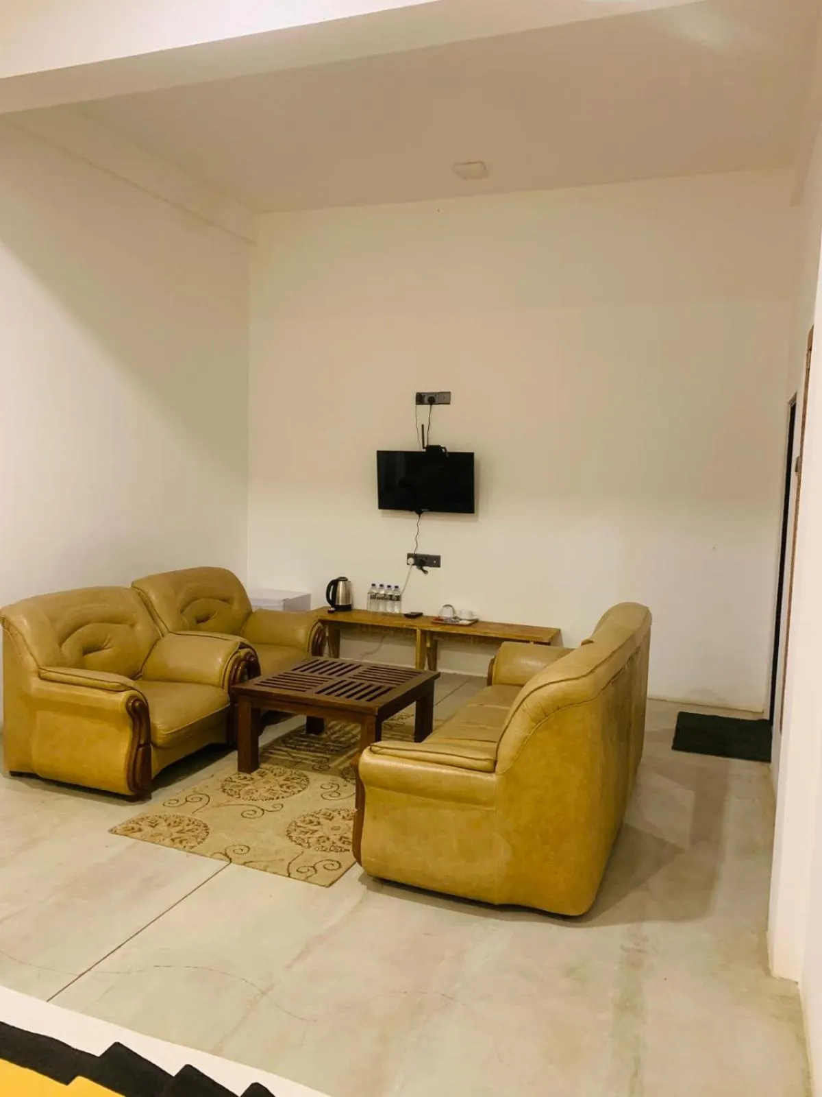 Seating area in Ele Camp Udawalawe