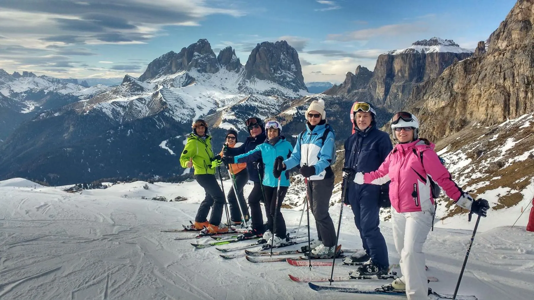 Skiing in Alpen Hotel Corona