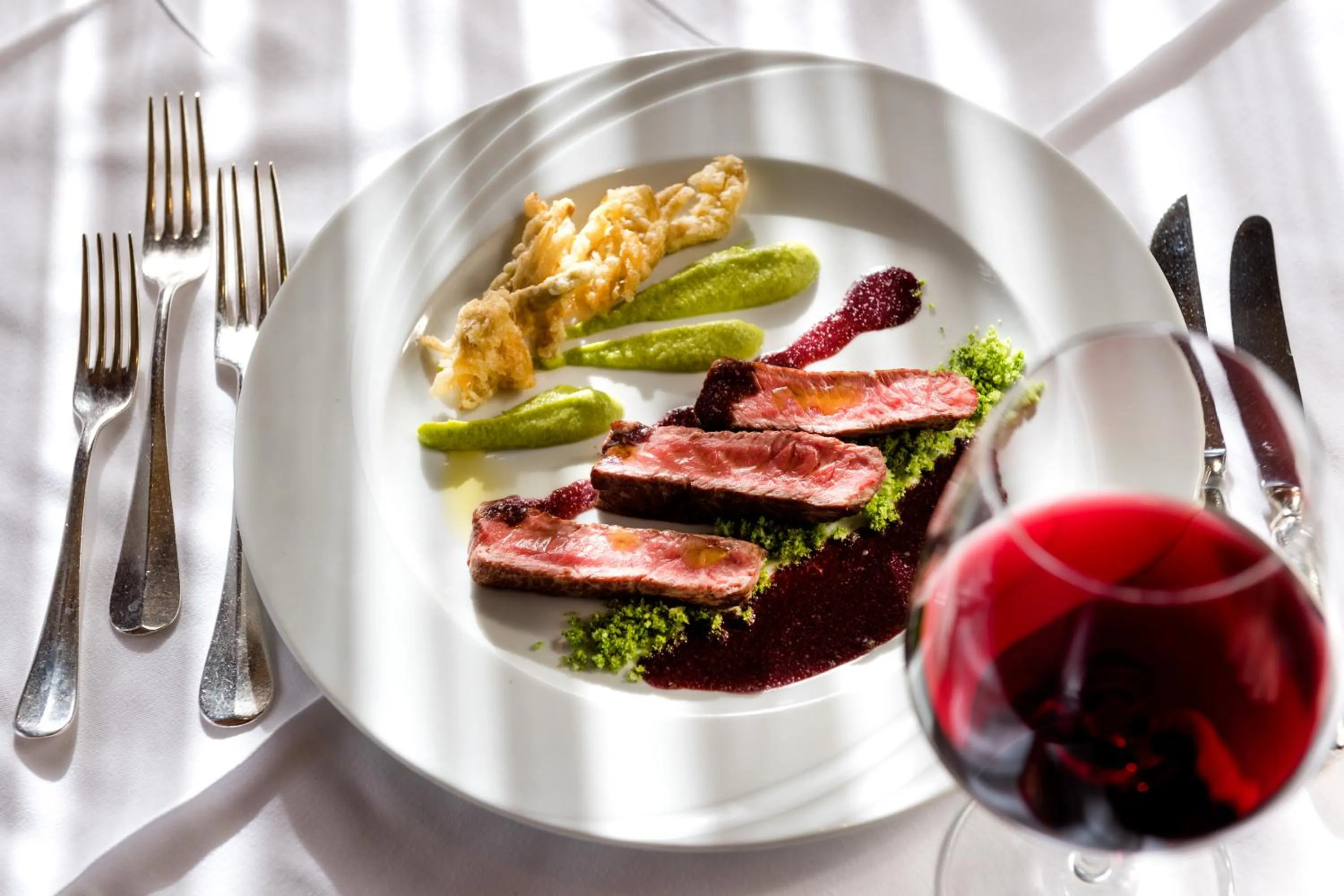 Food close-up in Alpen Hotel Corona