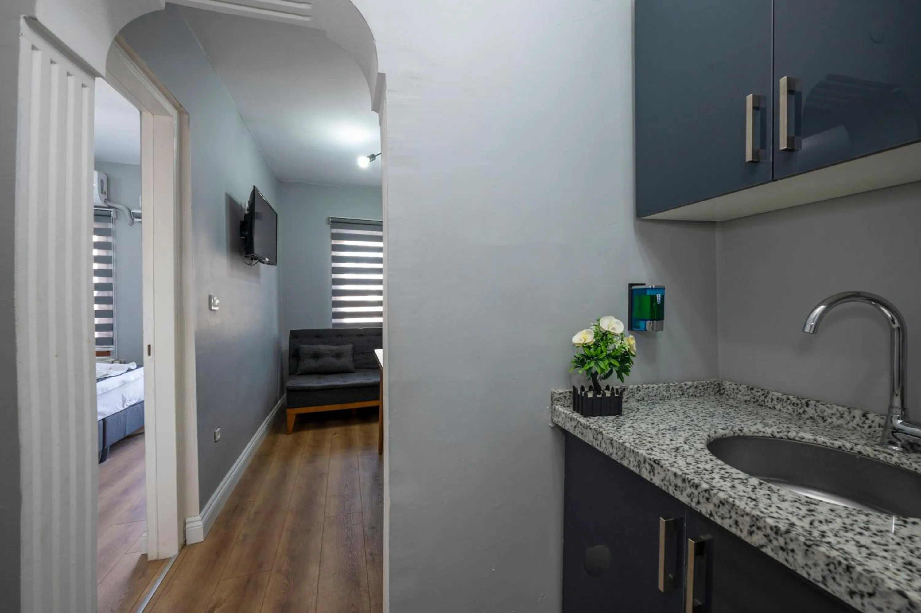 Seating area in Butterfly House