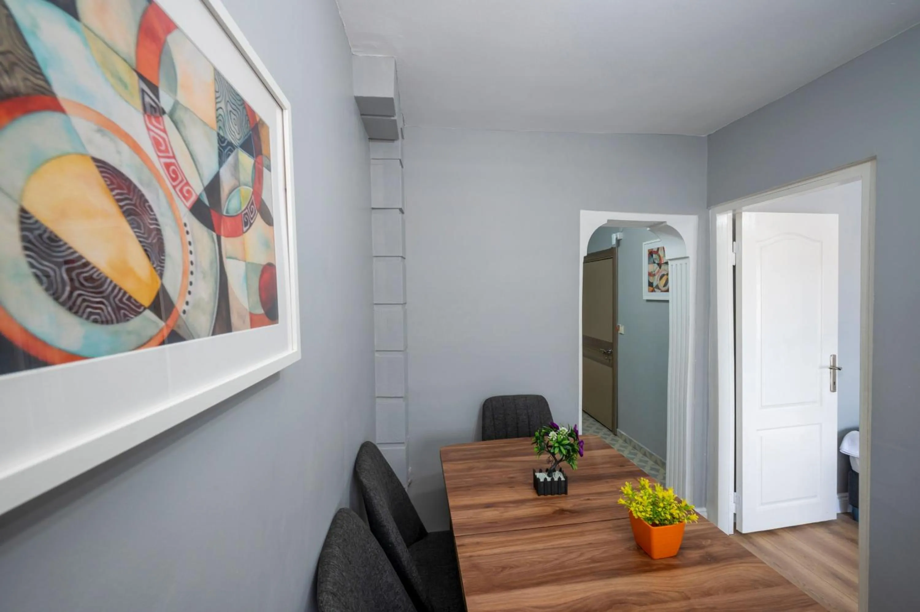 Seating area in Butterfly House