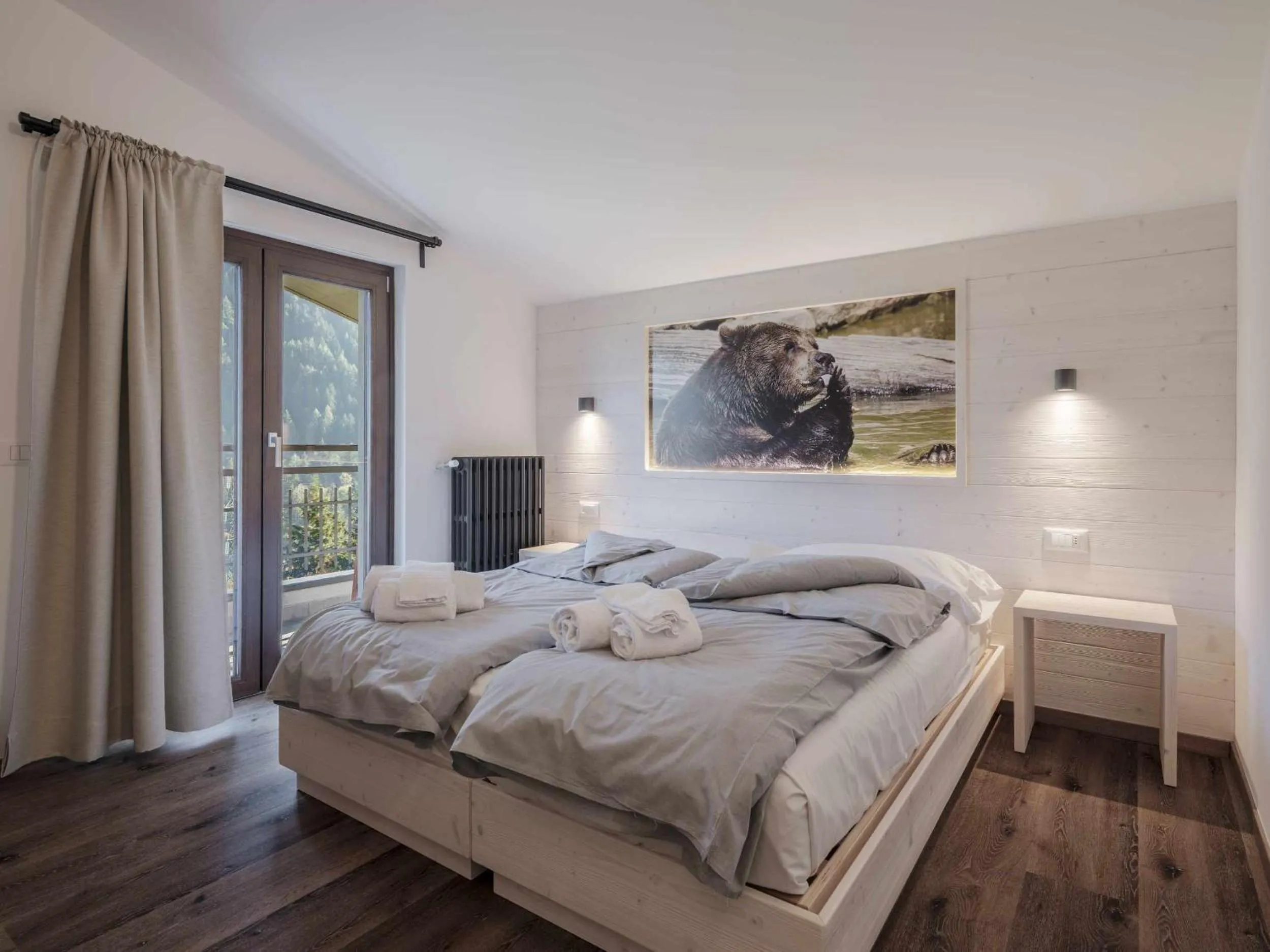 Bedroom, Bed in Hotel Garnì Alta Valle
