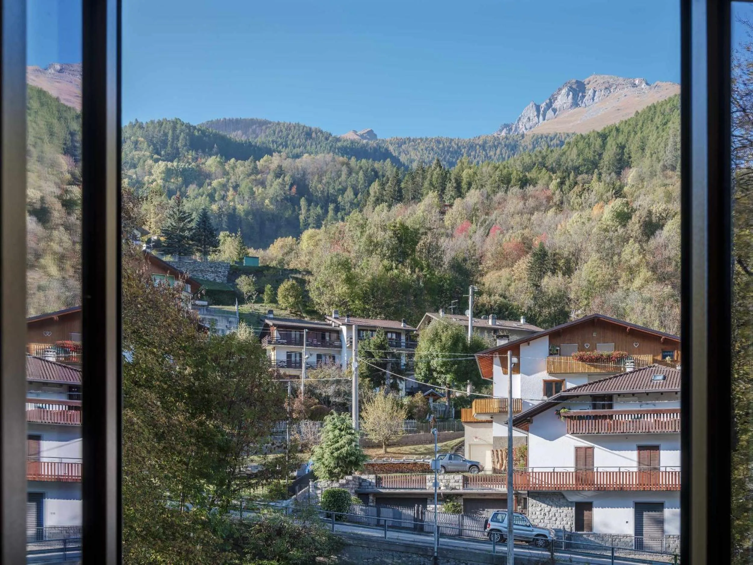 Mountain view in Hotel Garnì Alta Valle