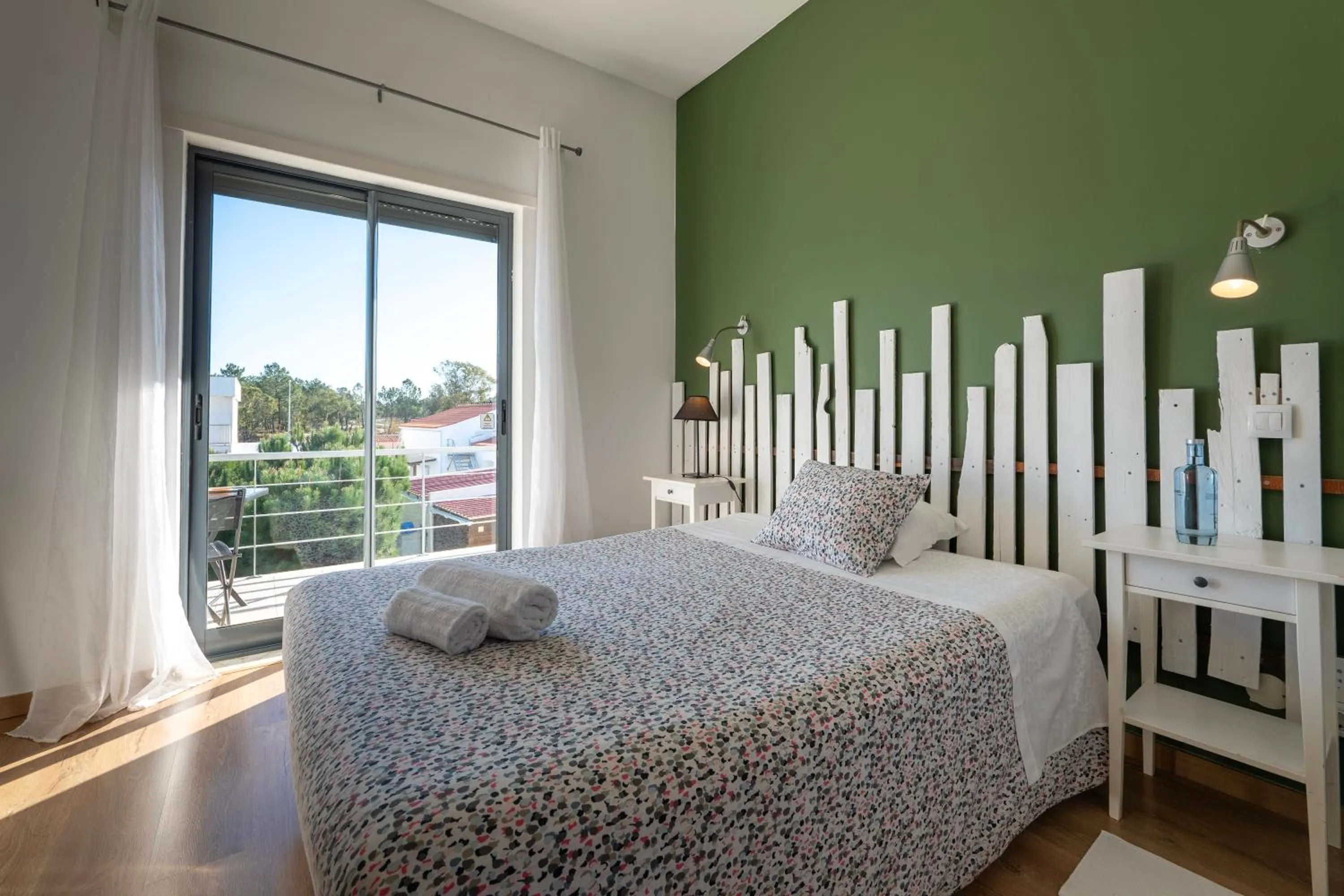 Bed in Alojamento Local Verde e Mar