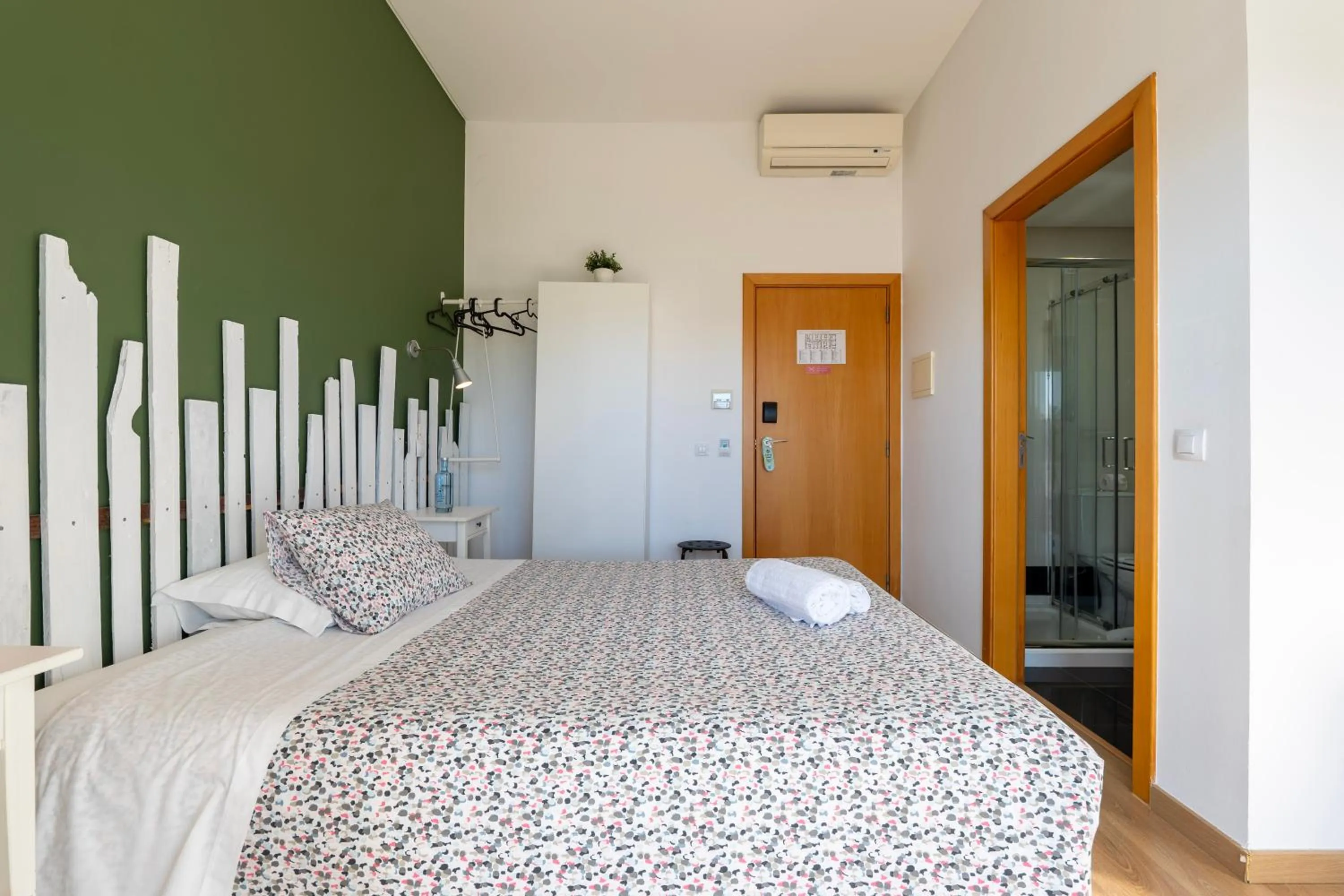 Bed in Alojamento Local Verde e Mar