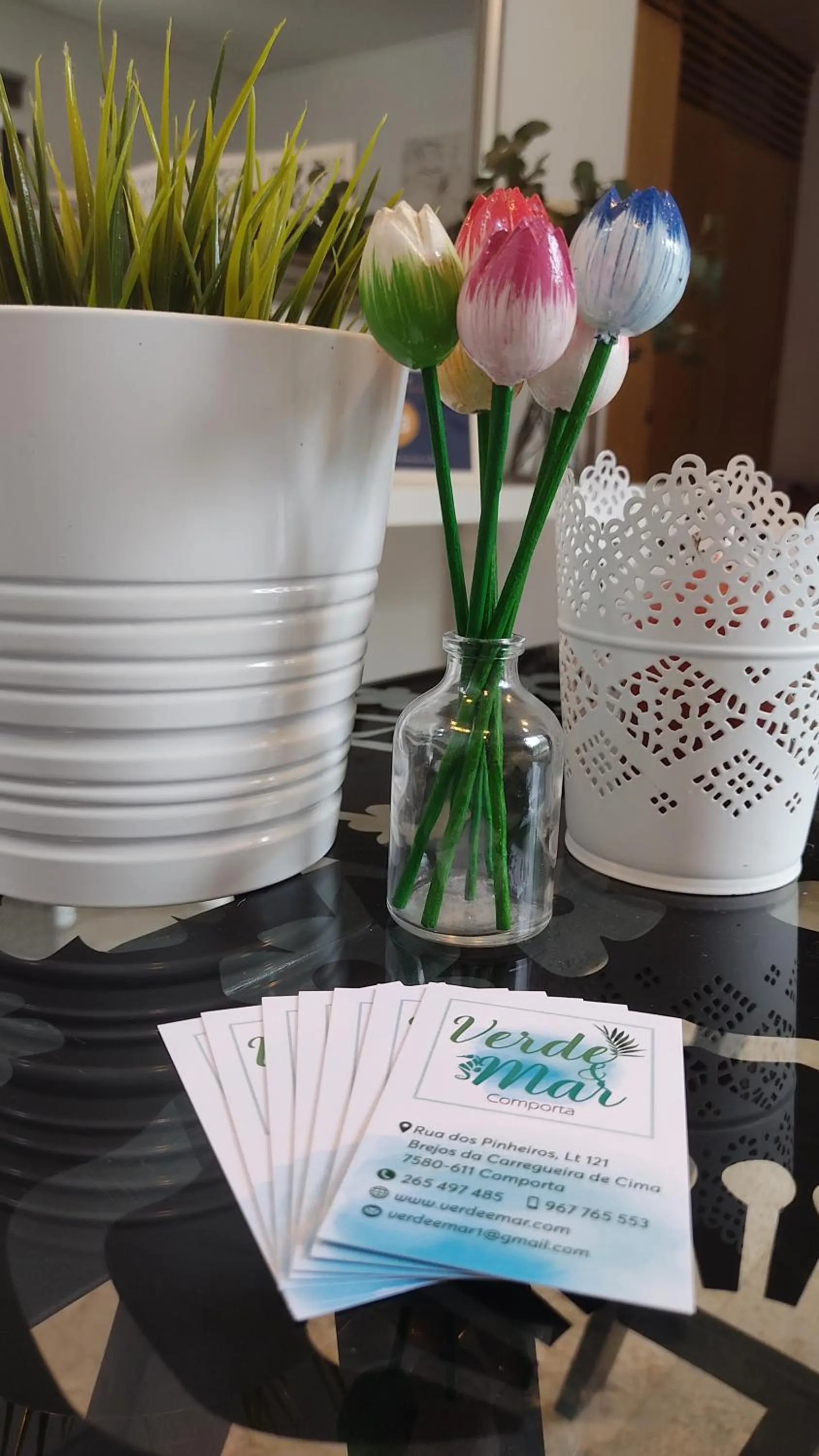 Lobby or reception in Alojamento Local Verde e Mar