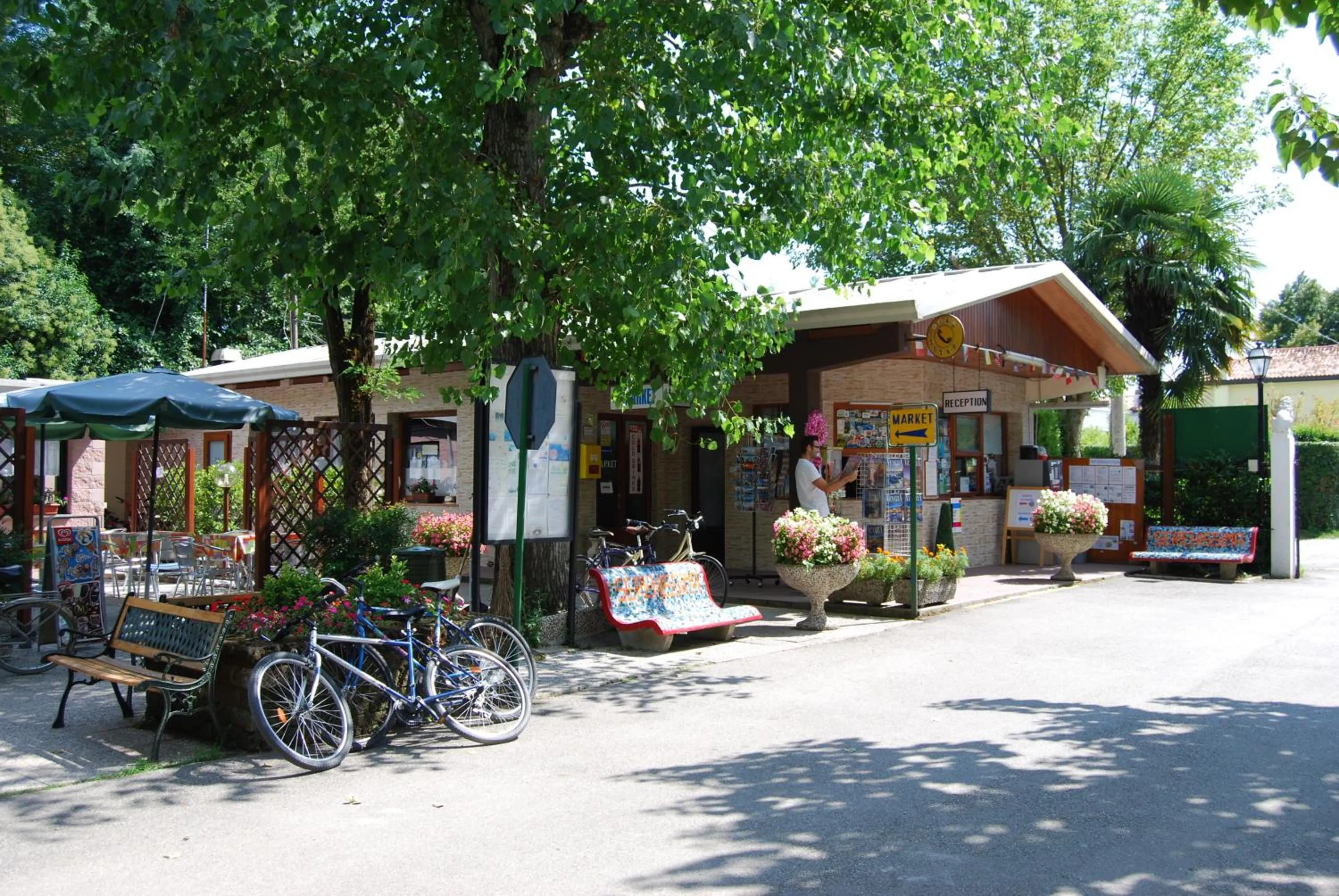 Lobby or reception in Camping Serenissima