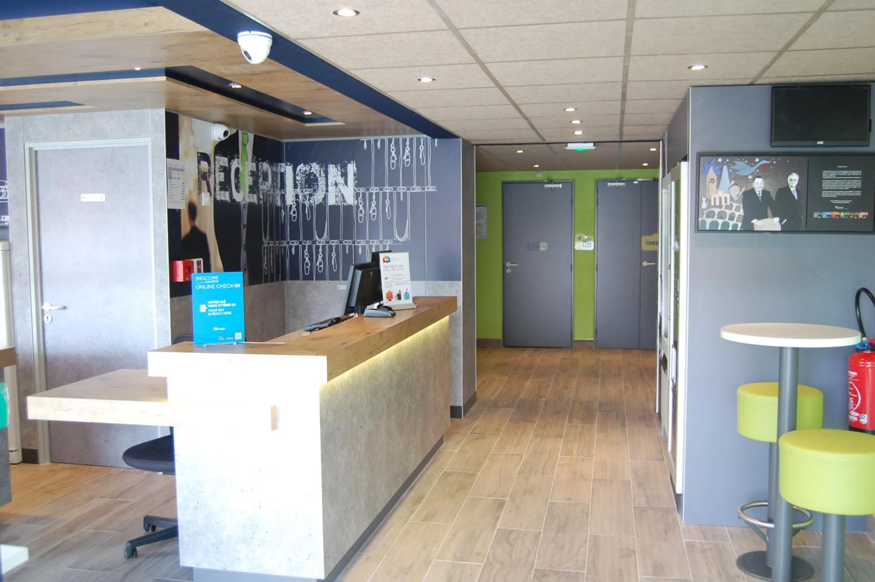 Lobby or reception in Ibis Budget Marseille Vitrolles
