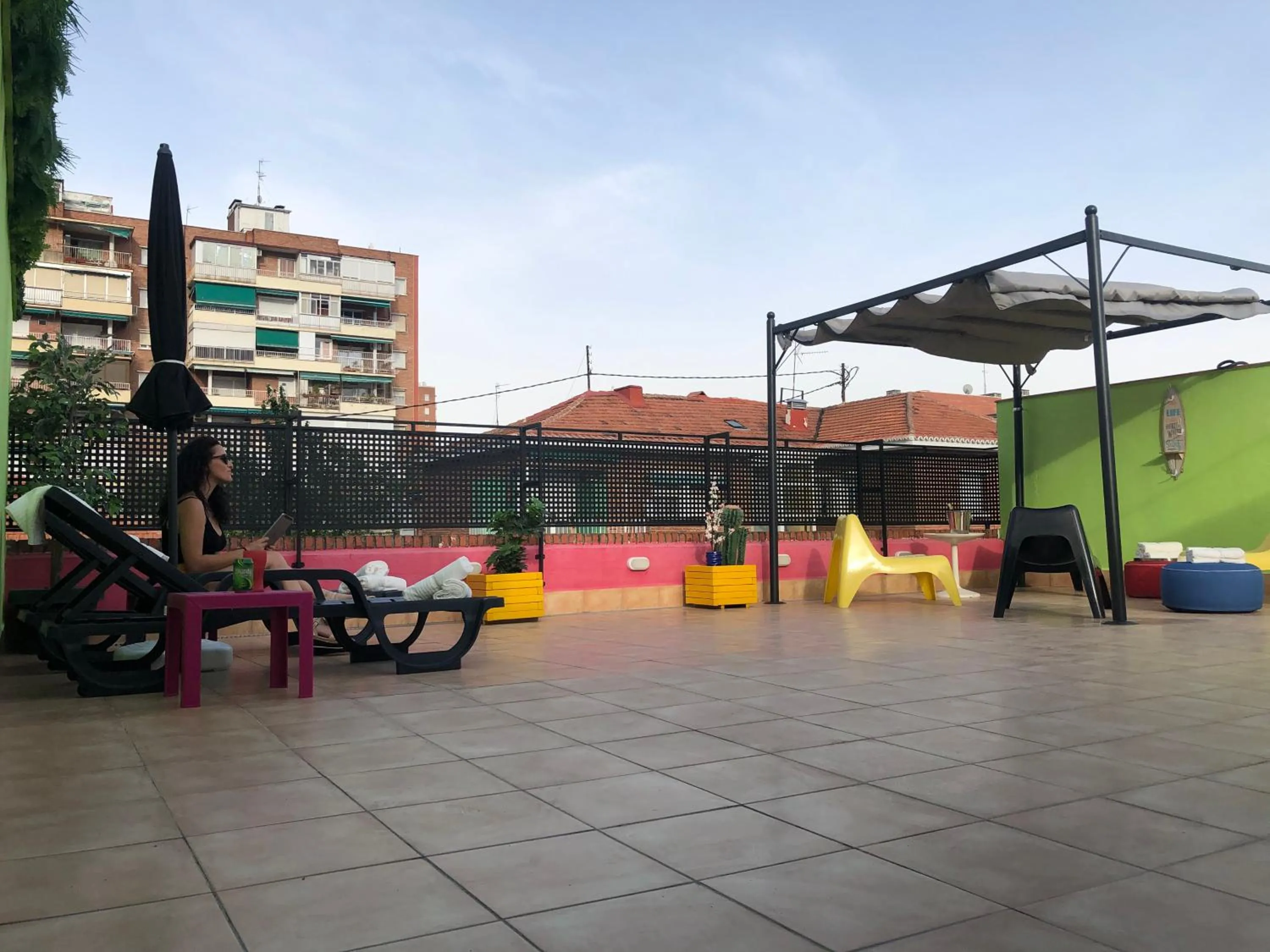 Patio in Ever House - ALCALA AIRE Gran TERRAZA ROOFTOP