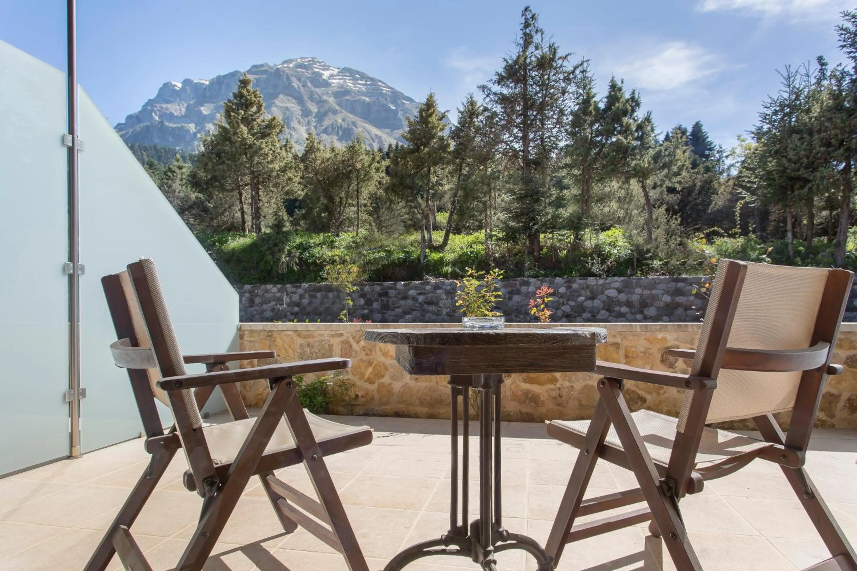 Balcony/Terrace in Orizontes Tzoumerkon Hotel Resort