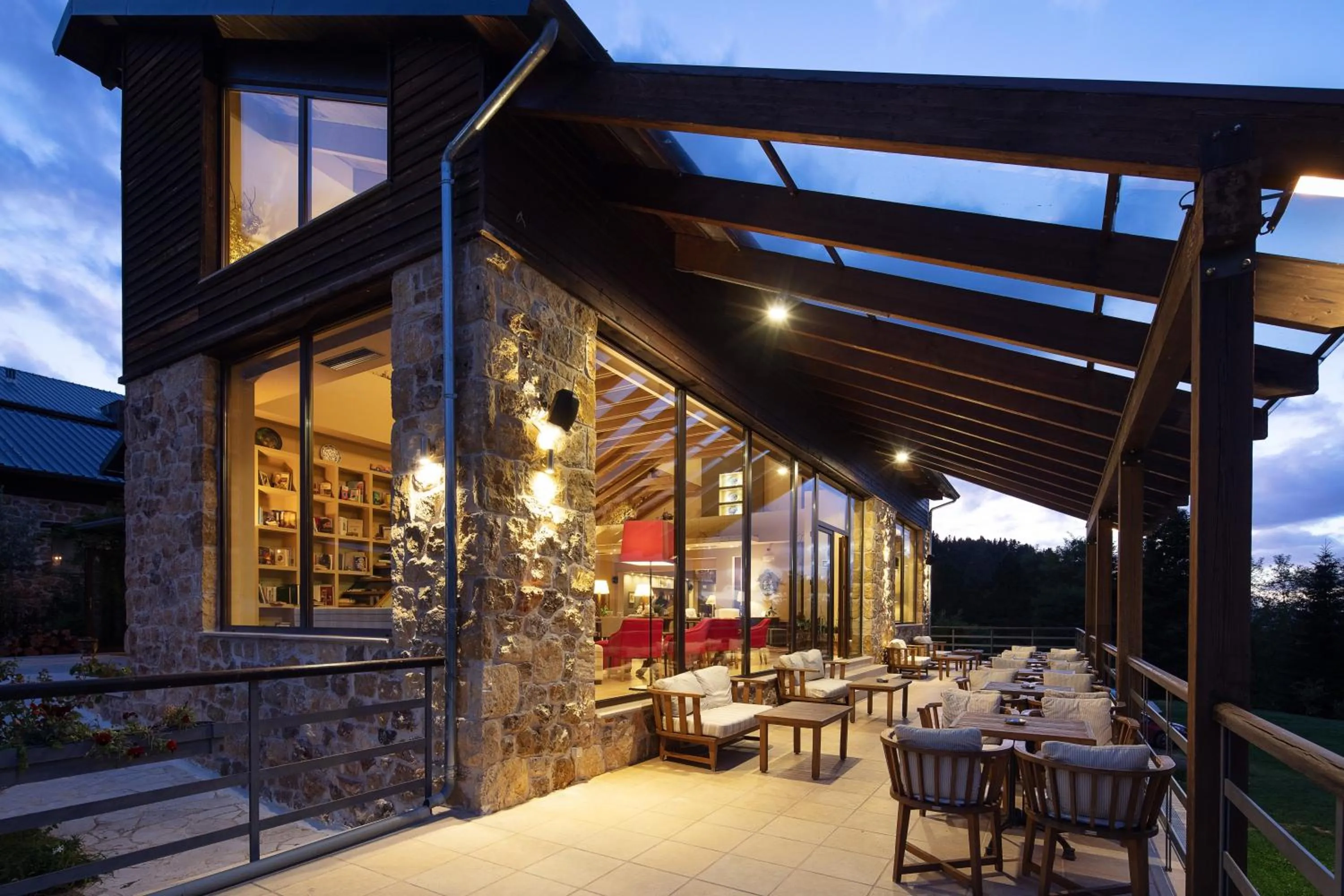 Lounge or bar in Orizontes Tzoumerkon Hotel Resort