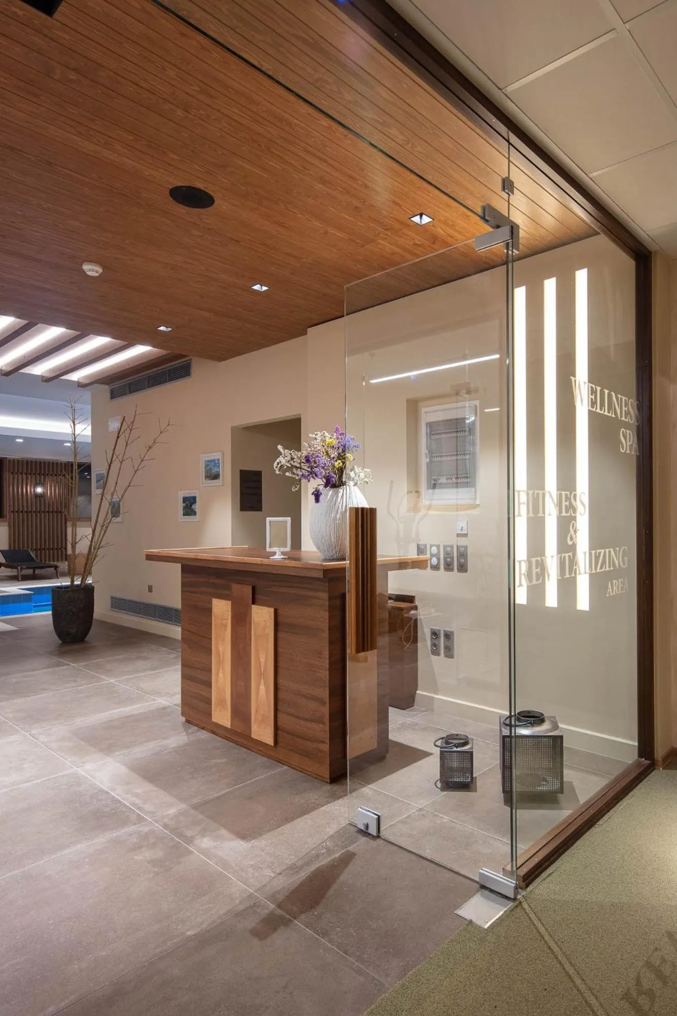 Spa and wellness centre/facilities in Orizontes Tzoumerkon Hotel Resort