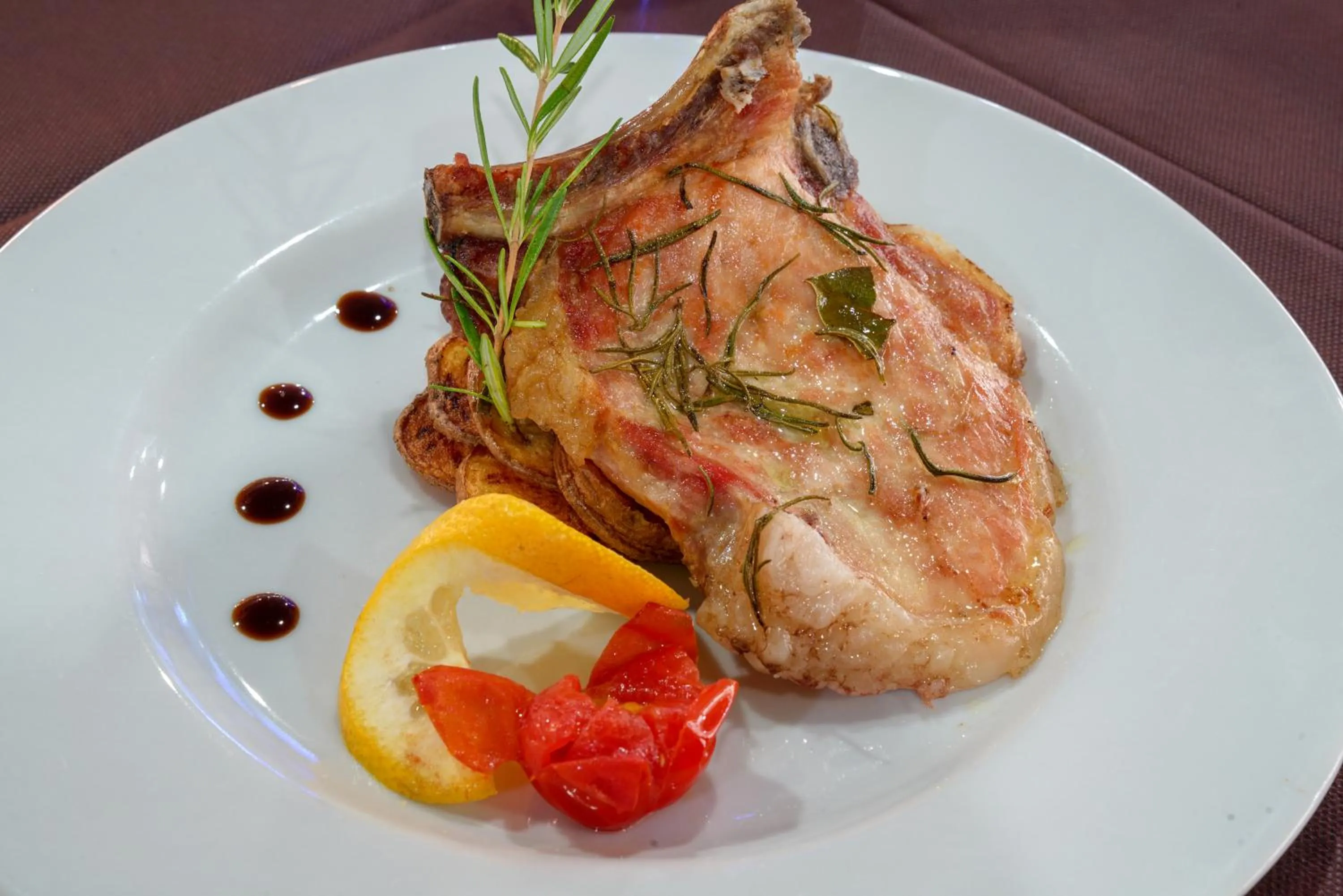 Food close-up in Onda Hotel