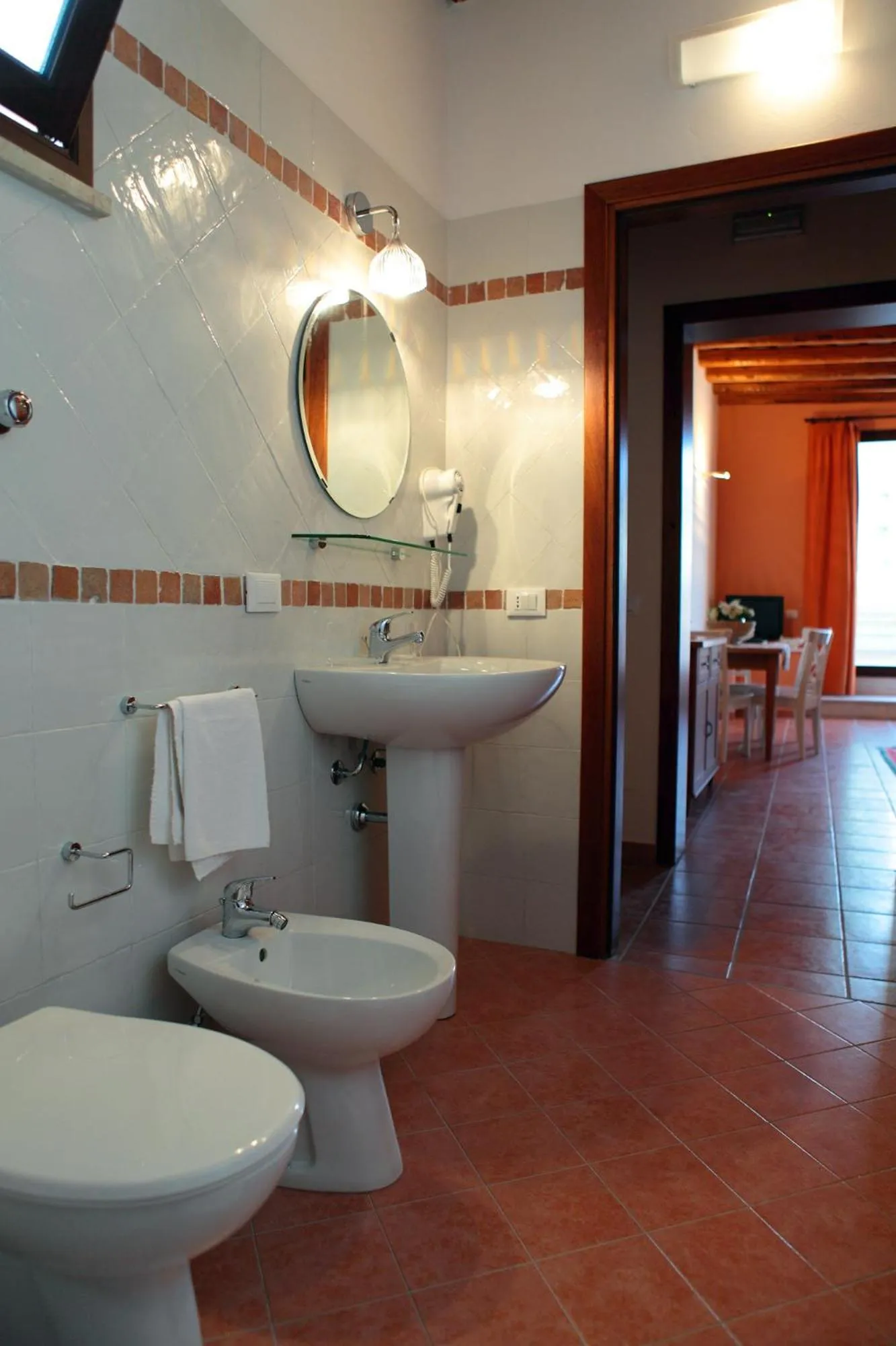 Bathroom in Palazzo Ossuna