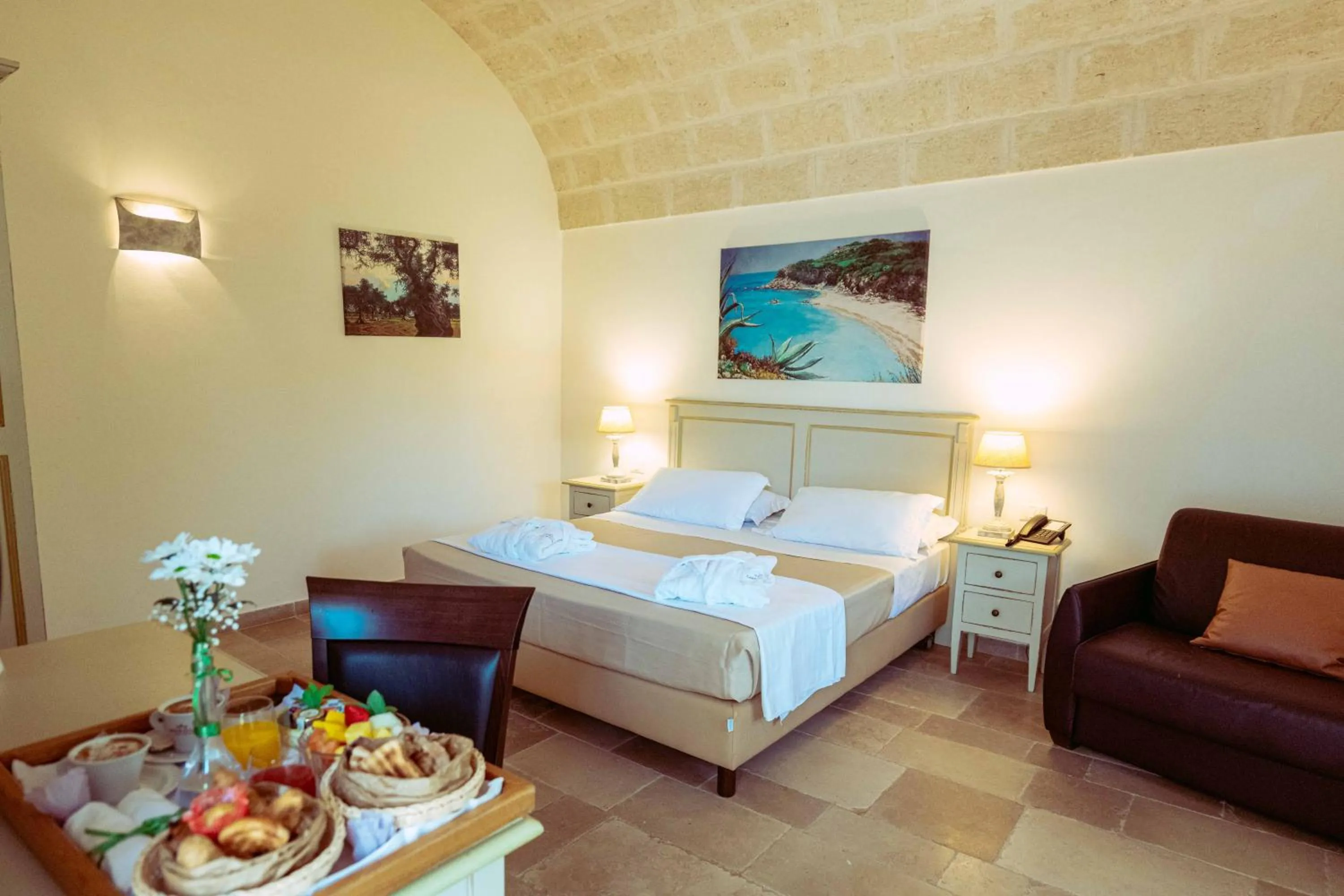 Bedroom, Bed in Casale del Murgese Country Resort