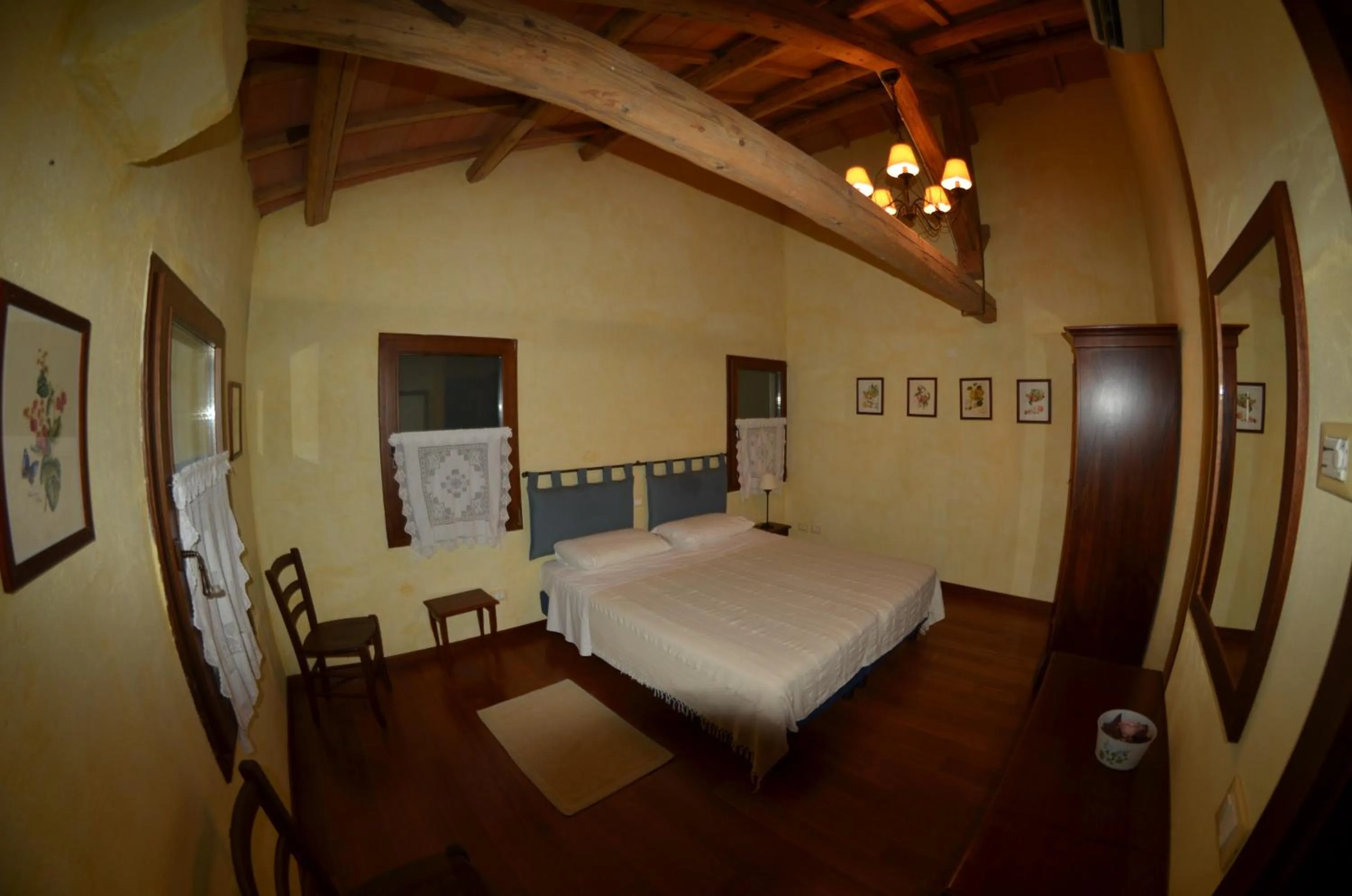 Bed in Locanda Antico Fighèr