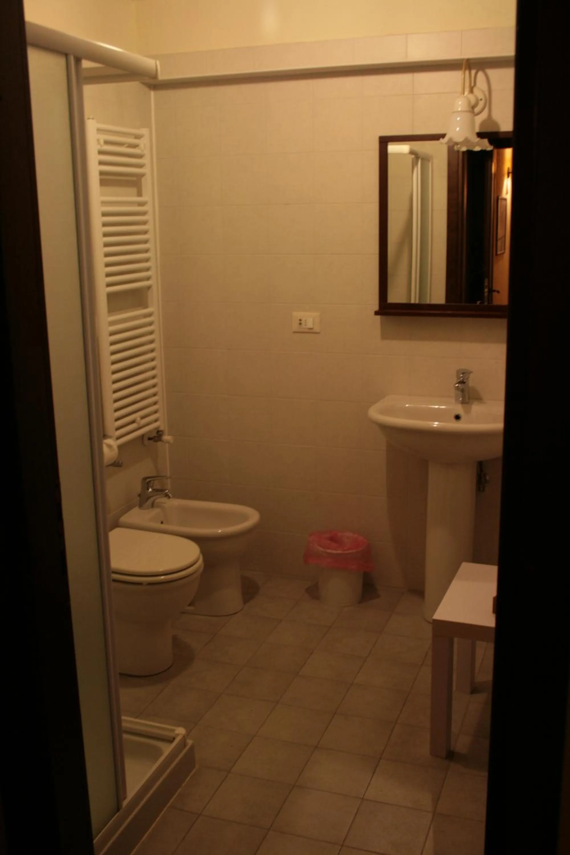 Bathroom in Locanda Antico Fighèr