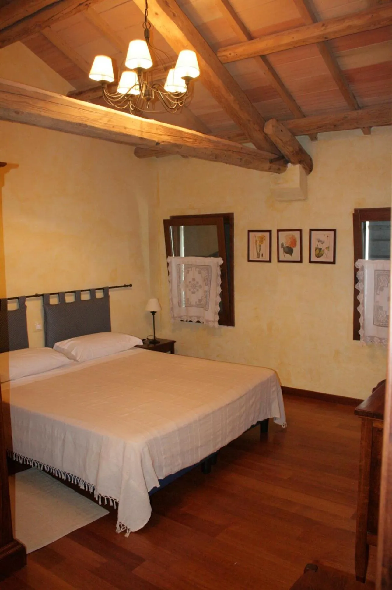 Bed in Locanda Antico Fighèr
