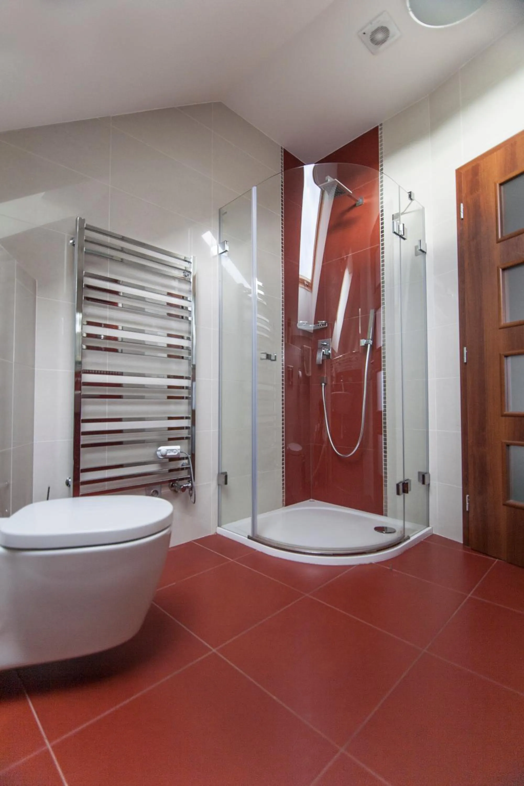 Bathroom in Hotel Krušnohorský Dvůr