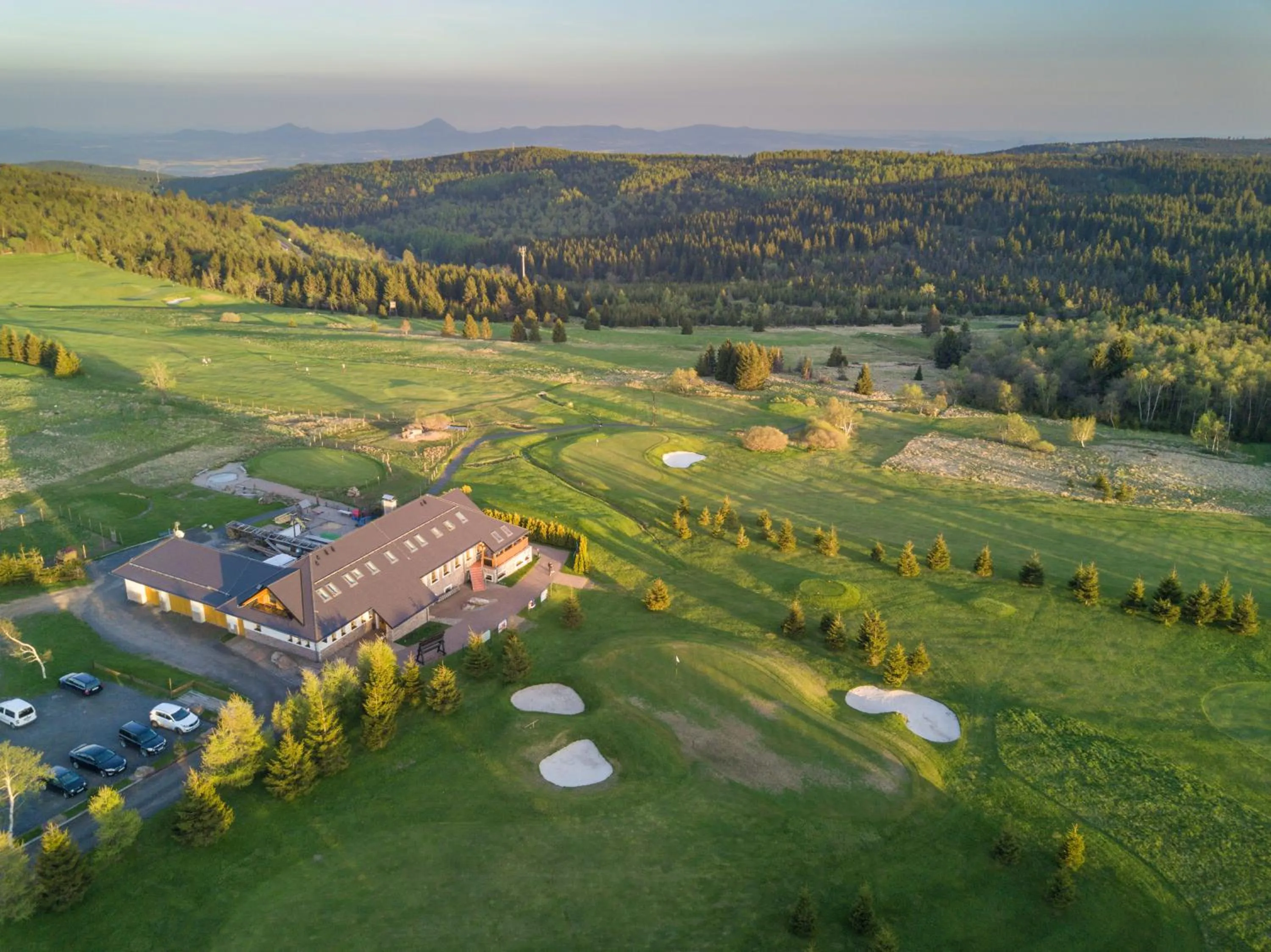 Bird's eye view in Hotel Krušnohorský Dvůr