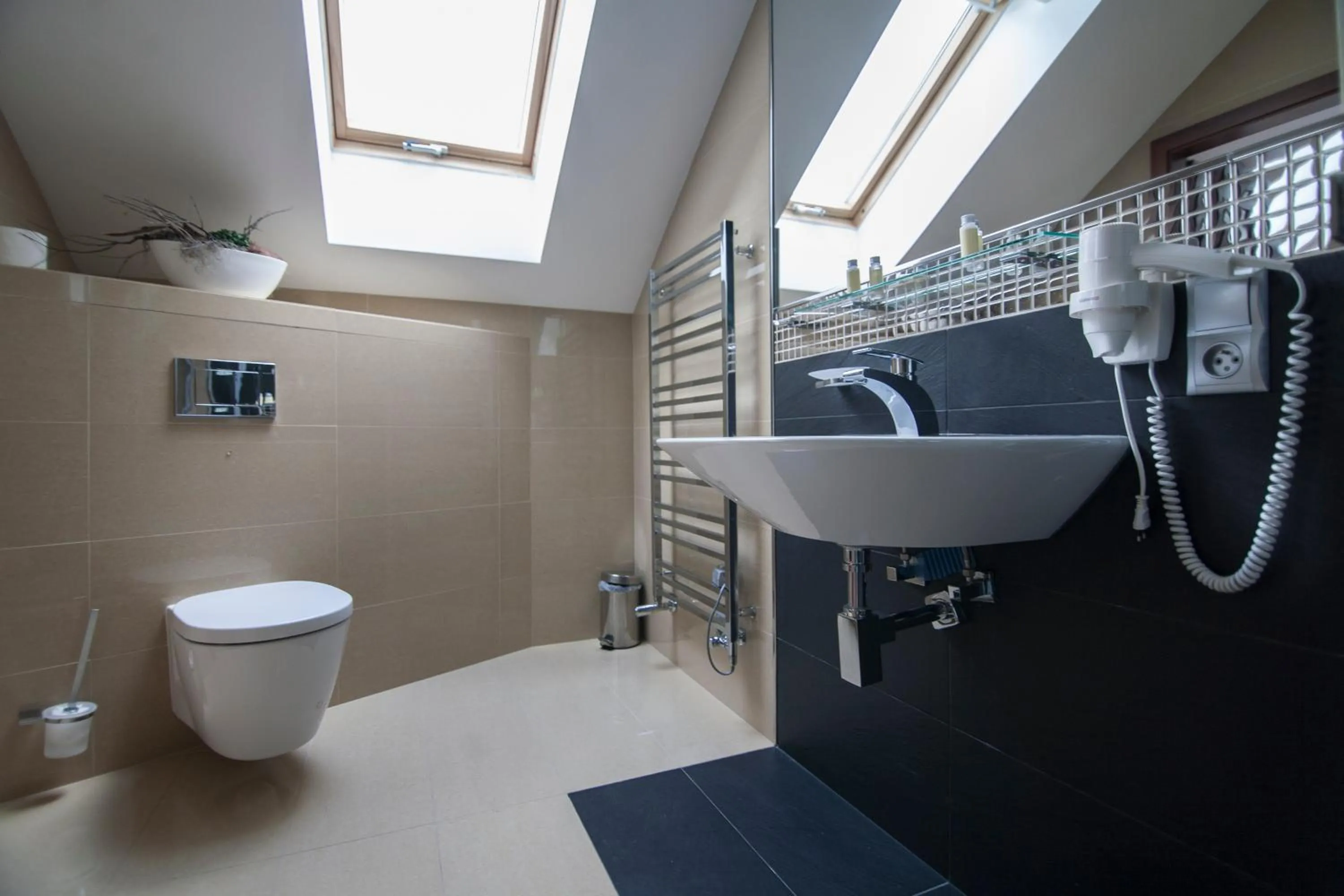 Bathroom in Hotel Krušnohorský Dvůr