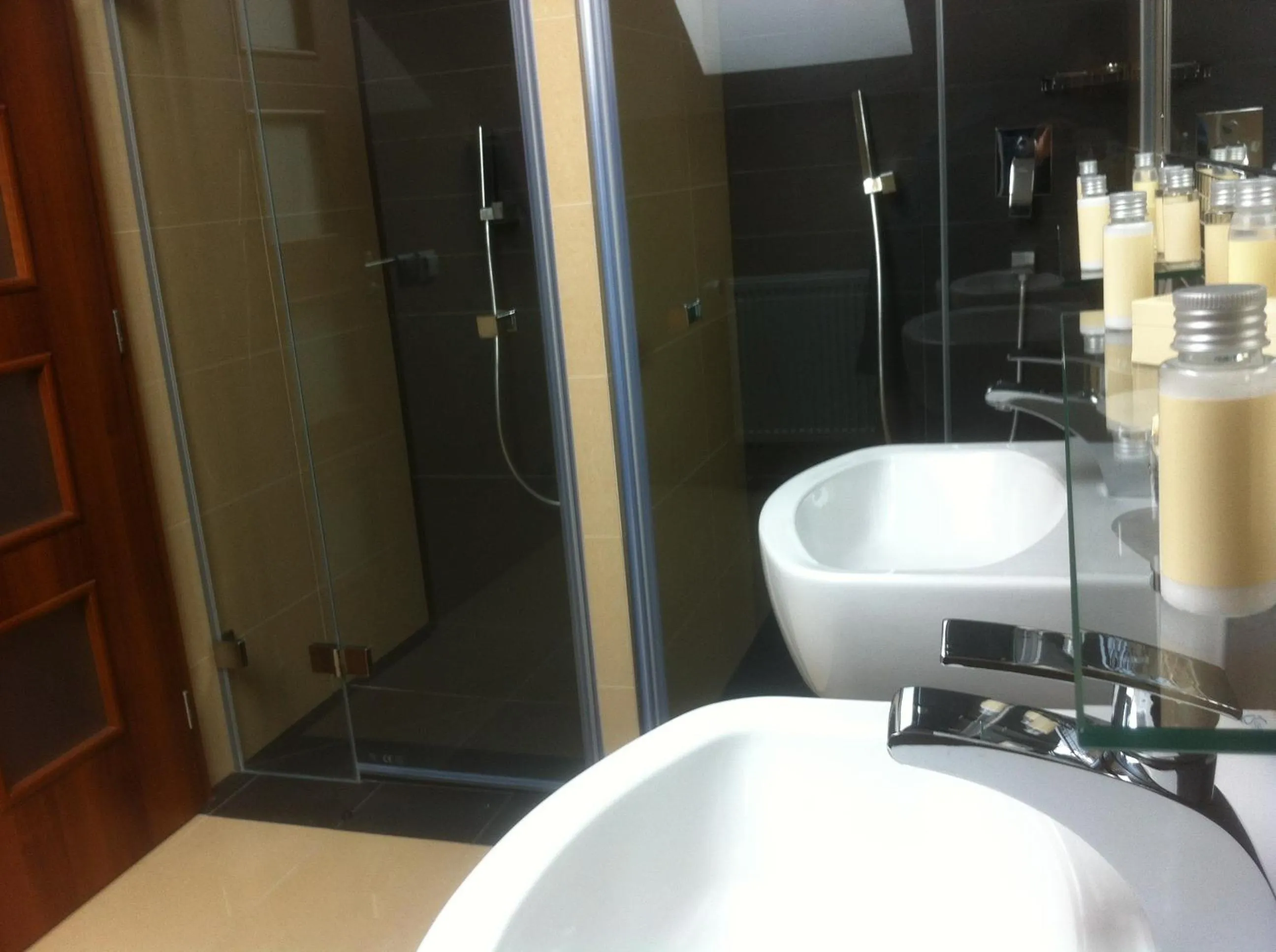 Bathroom in Hotel Krušnohorský Dvůr