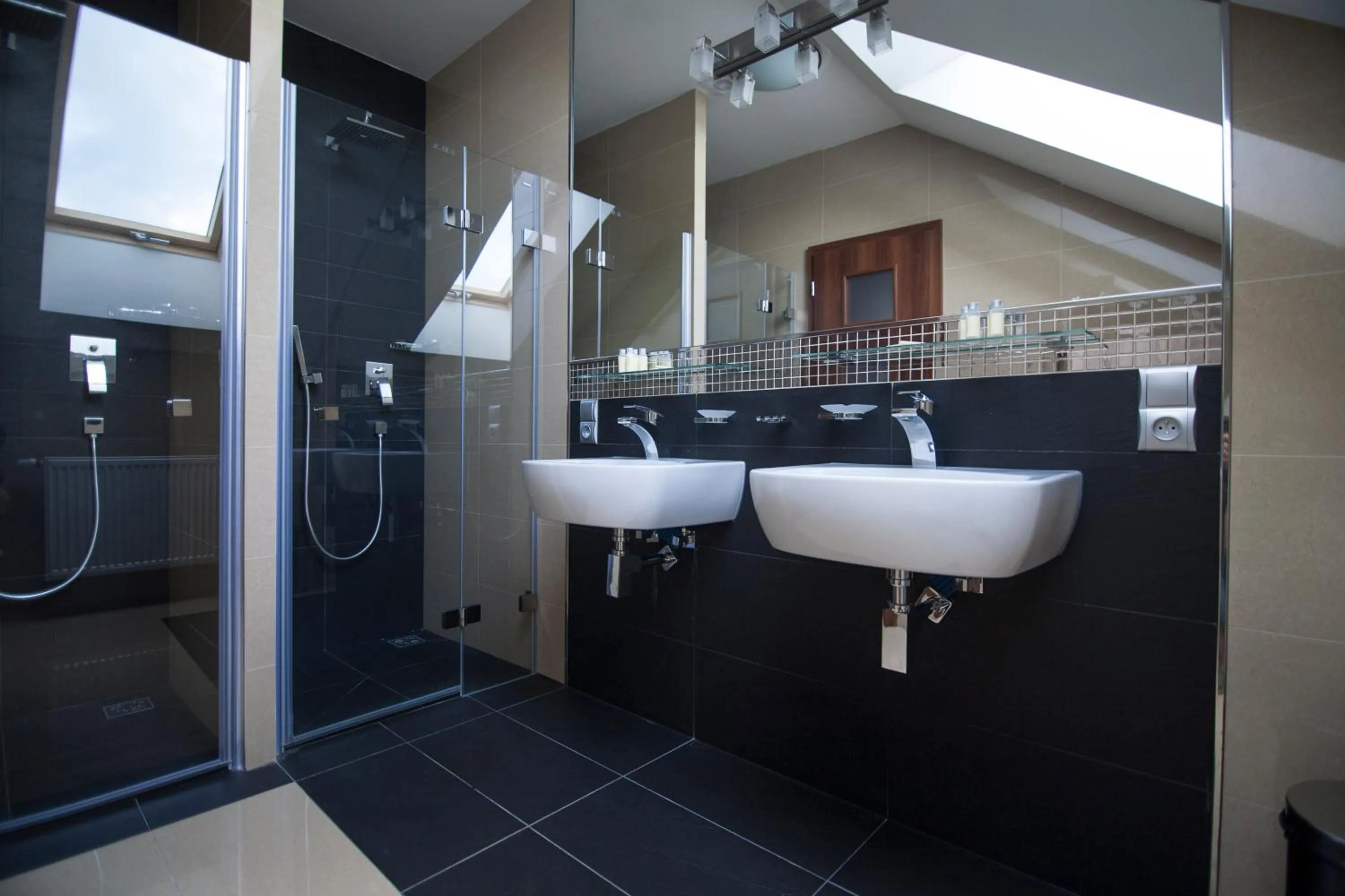 Bathroom in Hotel Krušnohorský Dvůr